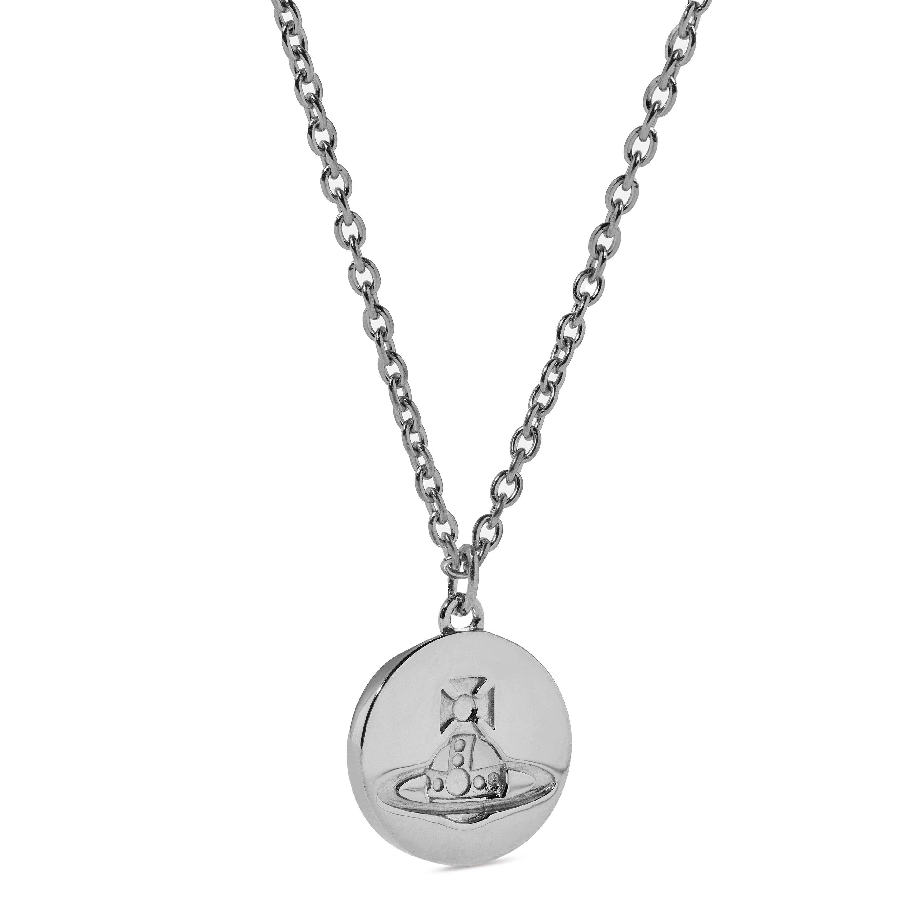 Platinum 925SS - Vivienne Westwood - Adults Viv Janus Pendant Necklace - 4
