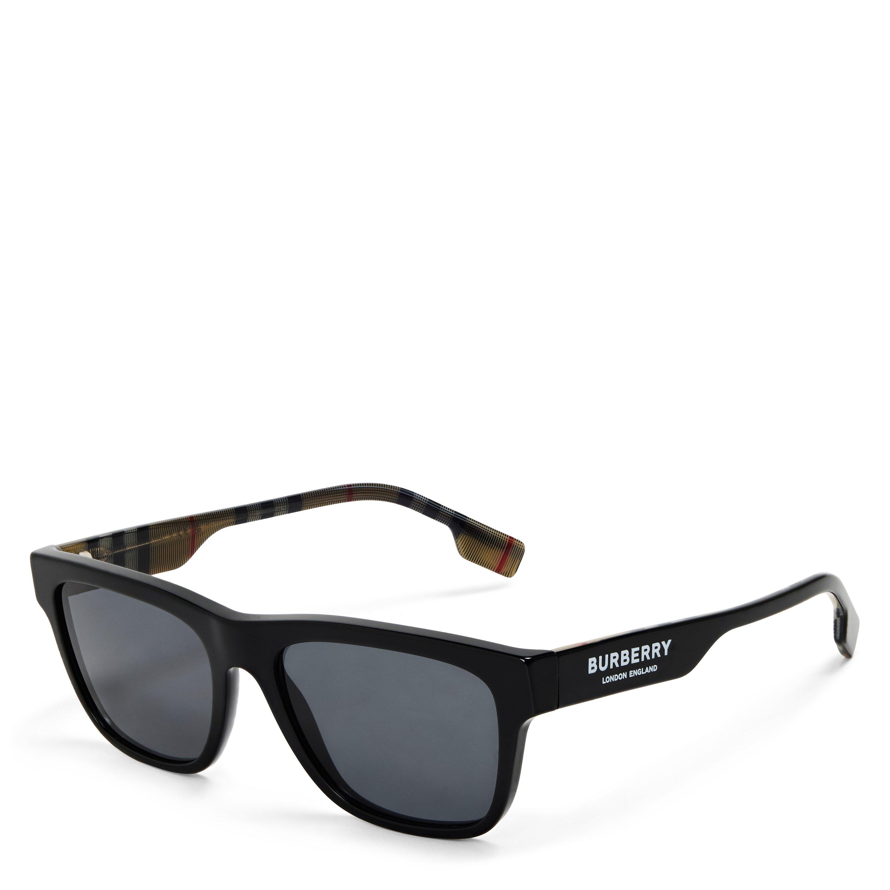 Burberry Men's 0Be4293 Wayfarer Sunglasses - Black