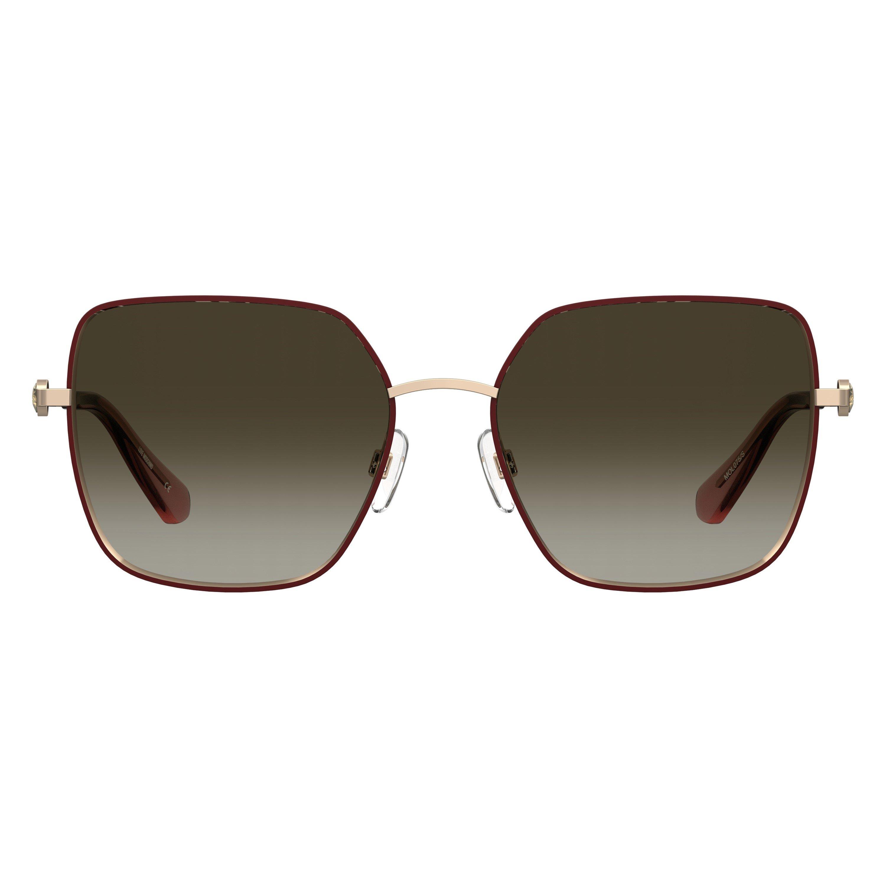Burgundy Gold - Moschino - MoscSun Rectangular Ld99 - 2