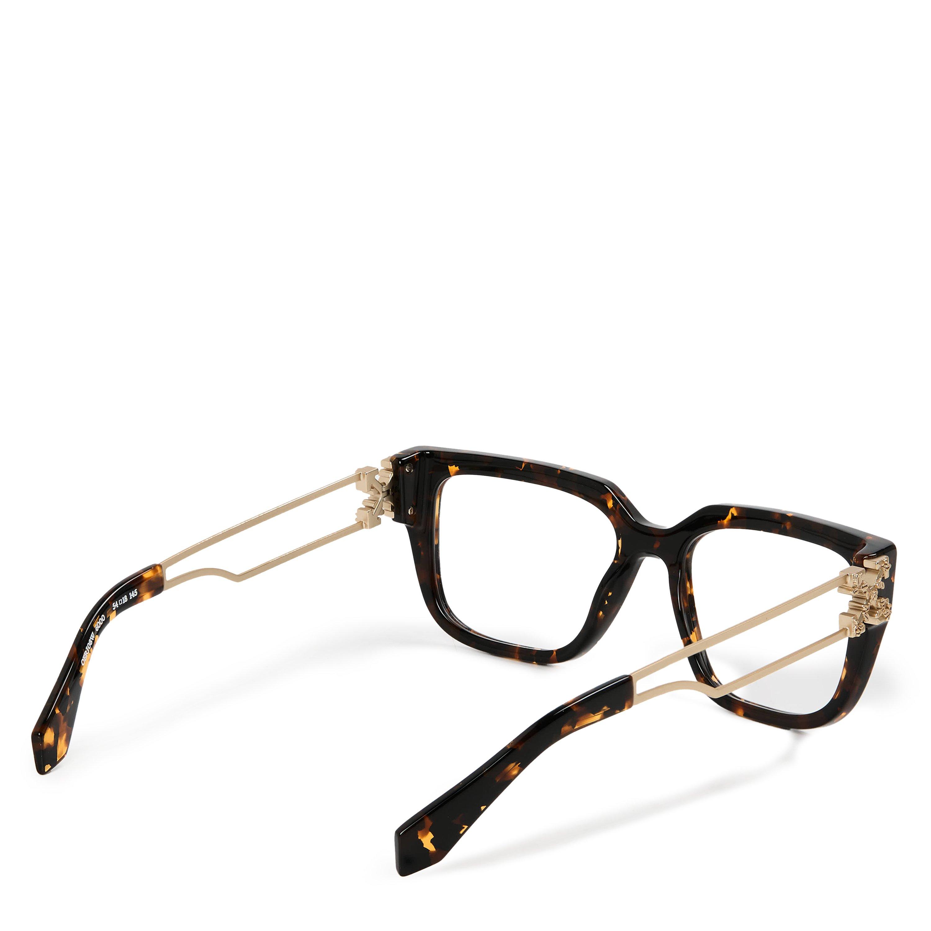 Dark Havana - Off White - 8W Round Sunglasses - 2
