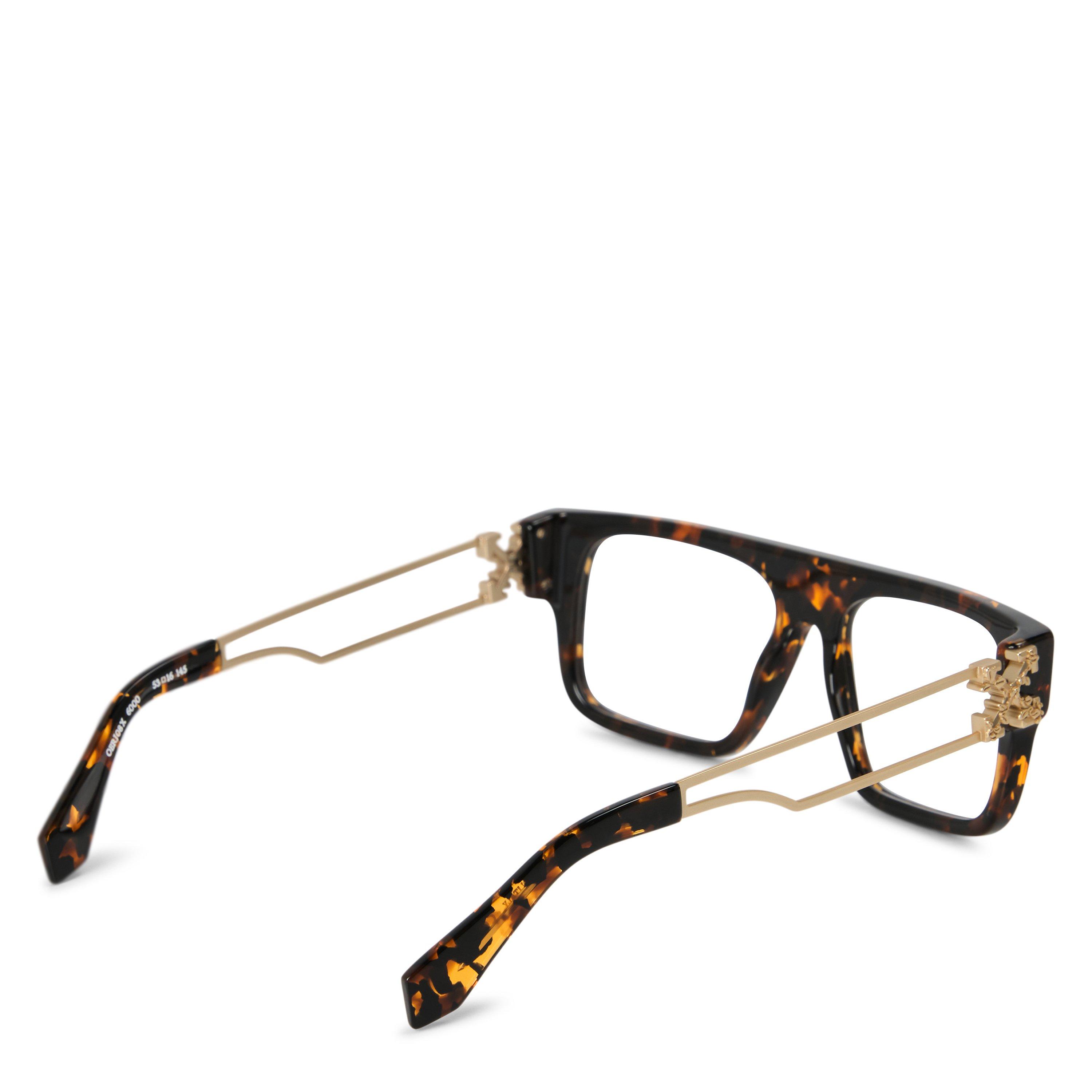 Dark Havana - Off White - Style 8X Round Sunglasses - 2