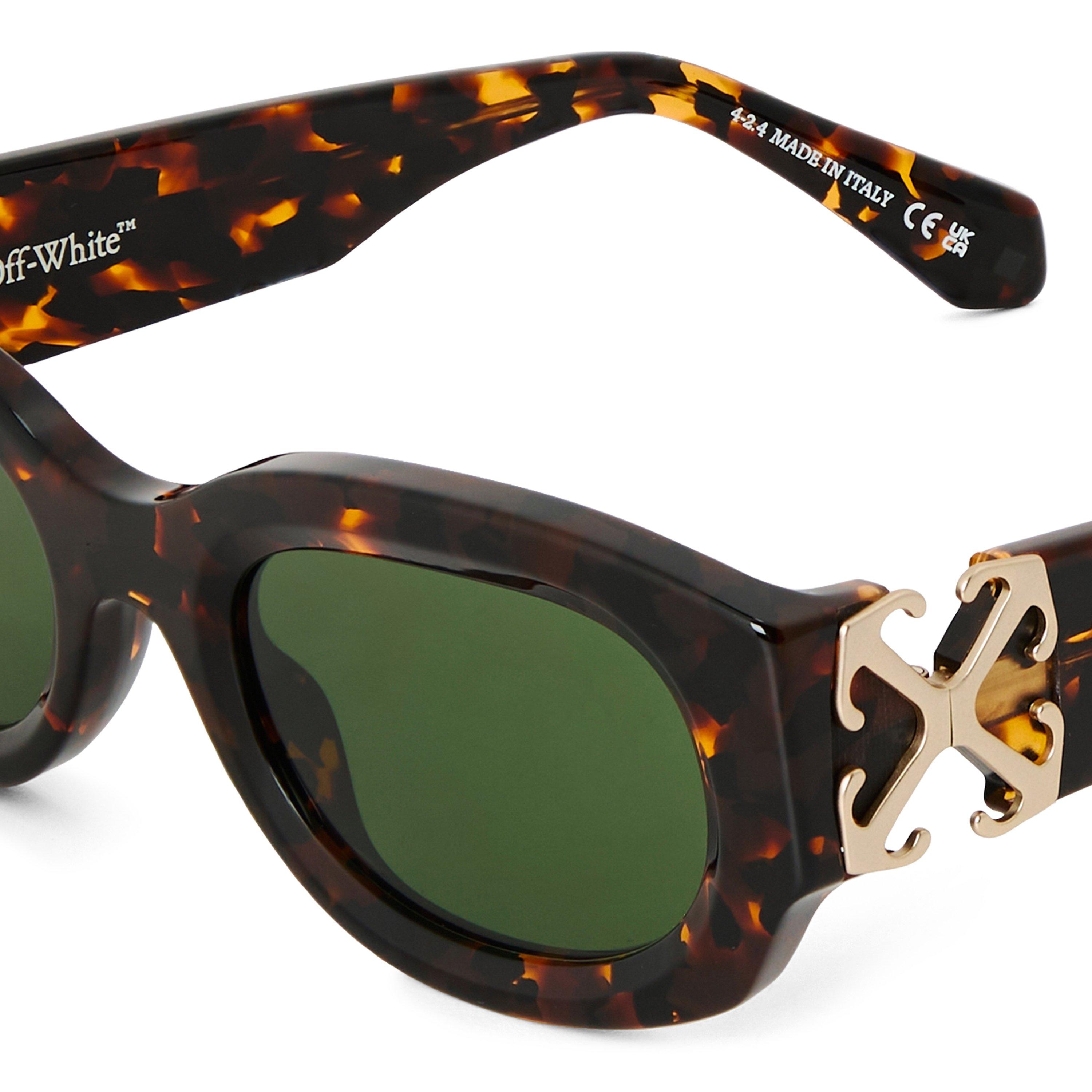 Havana Green - Off White - Off Palmer Sunglasses 99 - 3