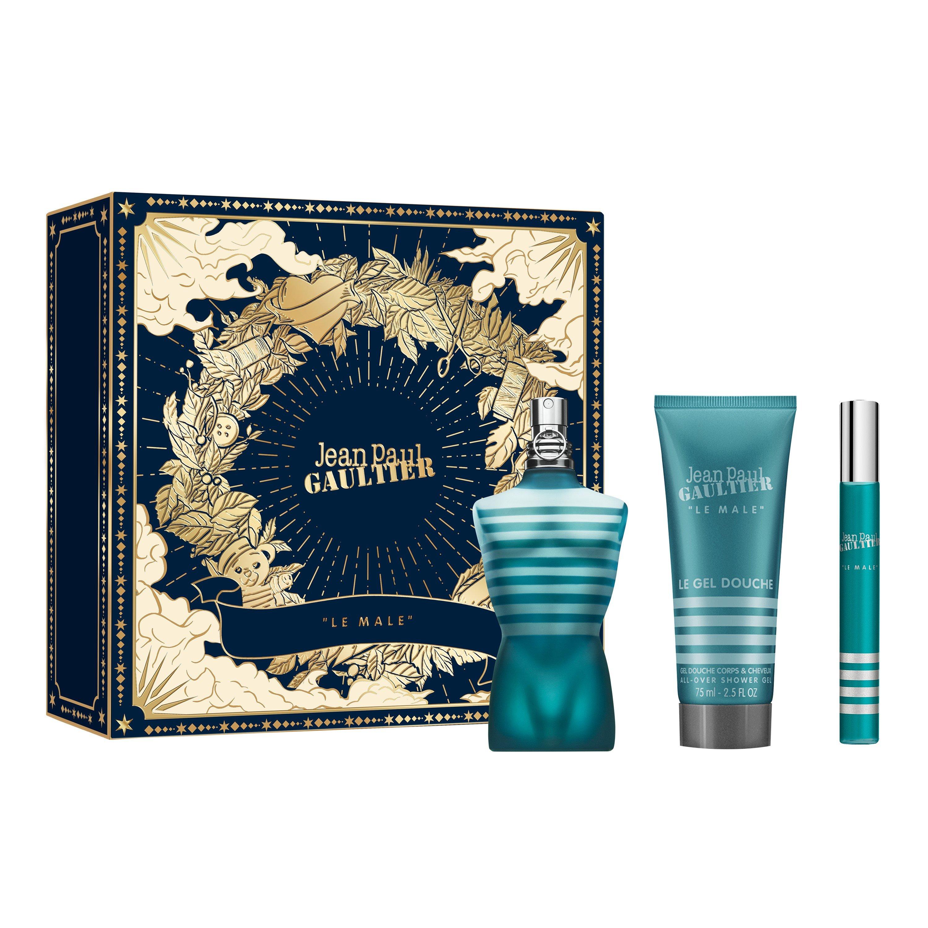 Clear - Jean Paul Gaultier - JPG Set Le Male Eau de Toilette 10 ml + Le Male Shower Gel 75 ml + Le Male Travel Spray 10ml - 1