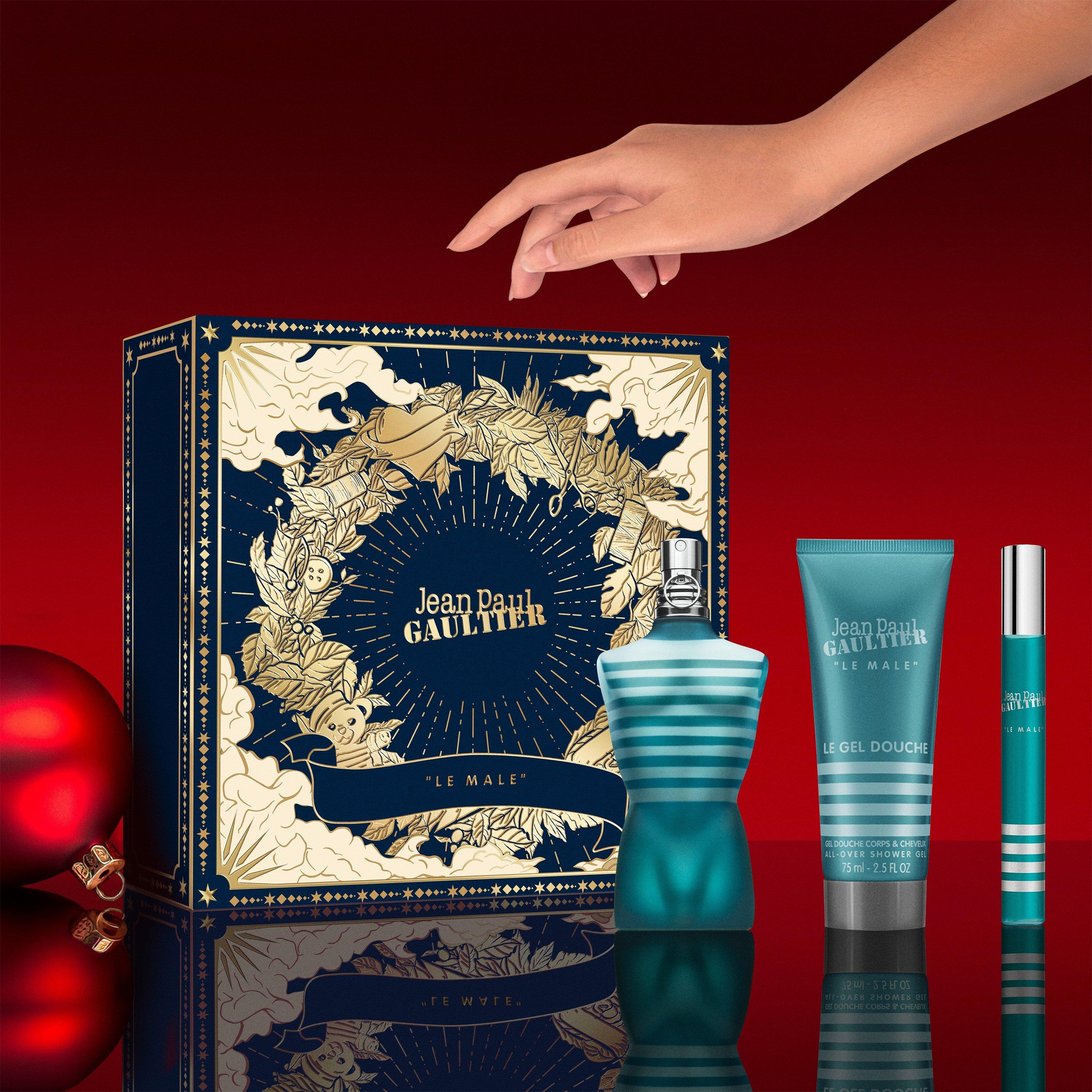 Clear - Jean Paul Gaultier - JPG Set Le Male Eau de Toilette 10 ml + Le Male Shower Gel 75 ml + Le Male Travel Spray 10ml - 5