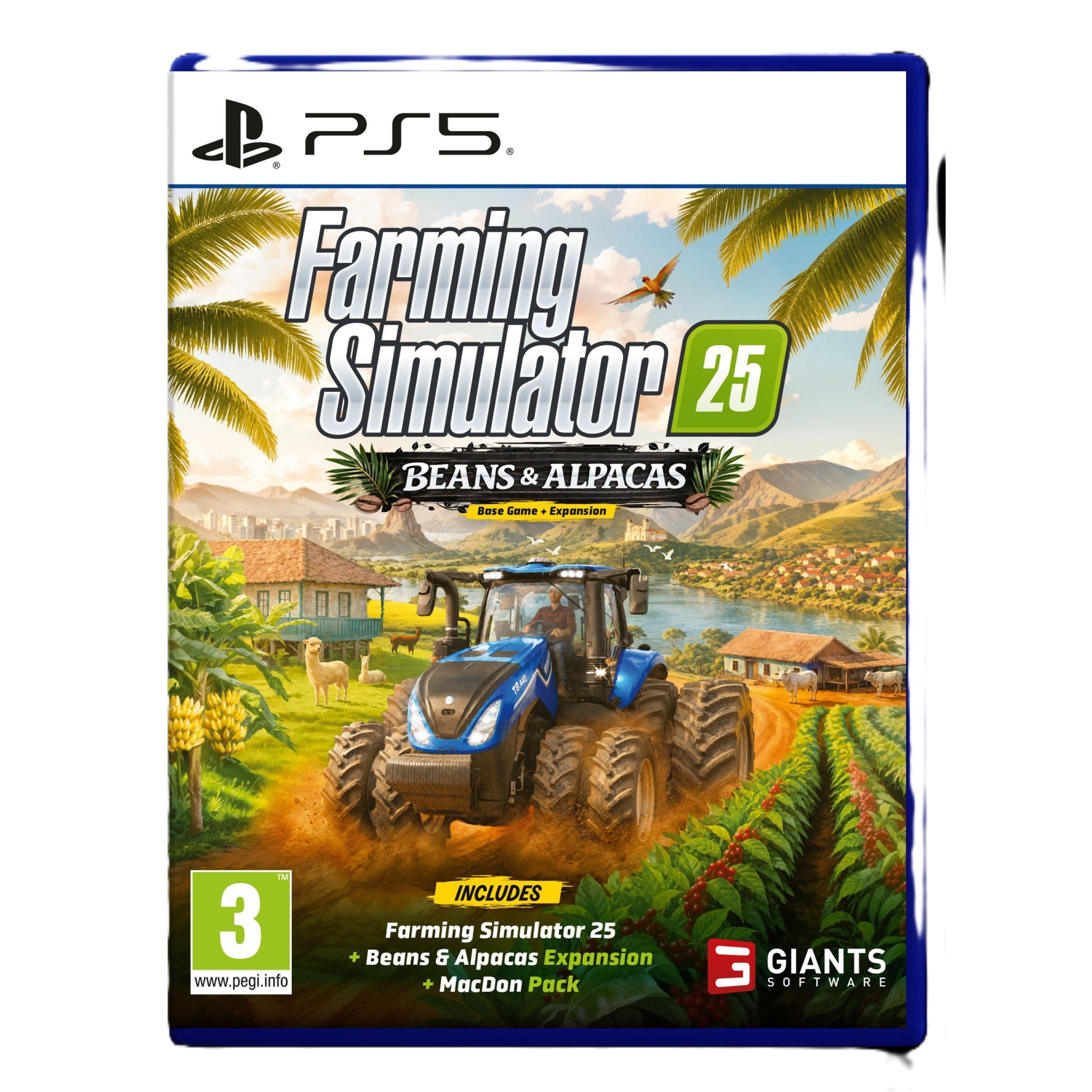 PS5 - GIANTS Software - Farming Simulator 25: Beans & Alpacas Edition - 1