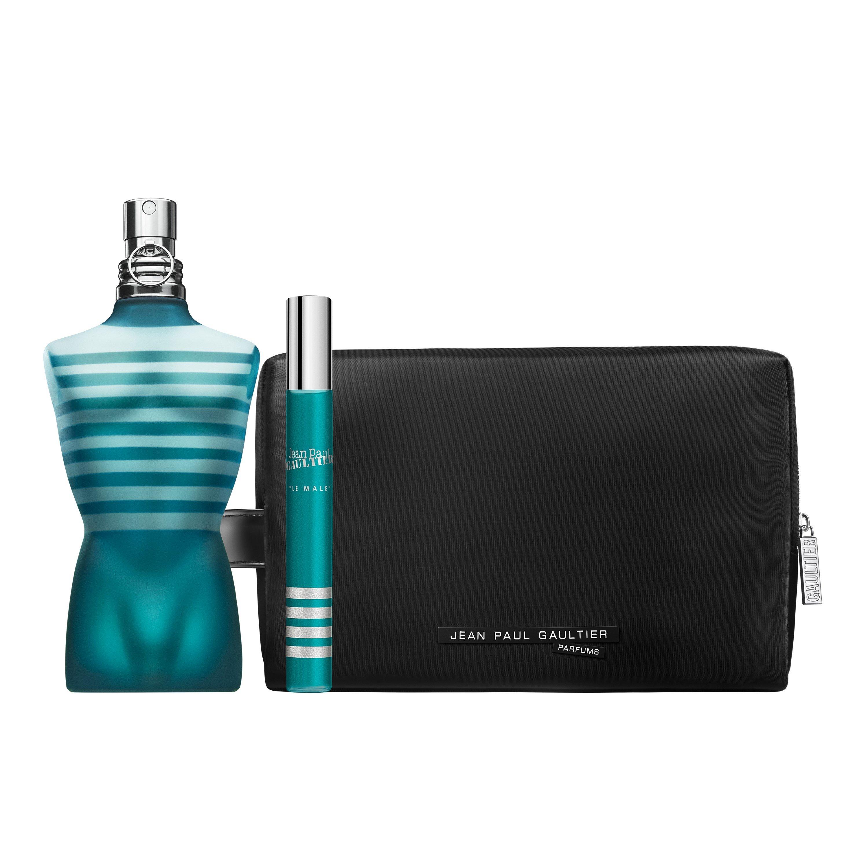 Clear - Jean Paul Gaultier - JPG Set Le Male Eau de Toilette 125 ml + 10 ml + Toiletry Bag - 2