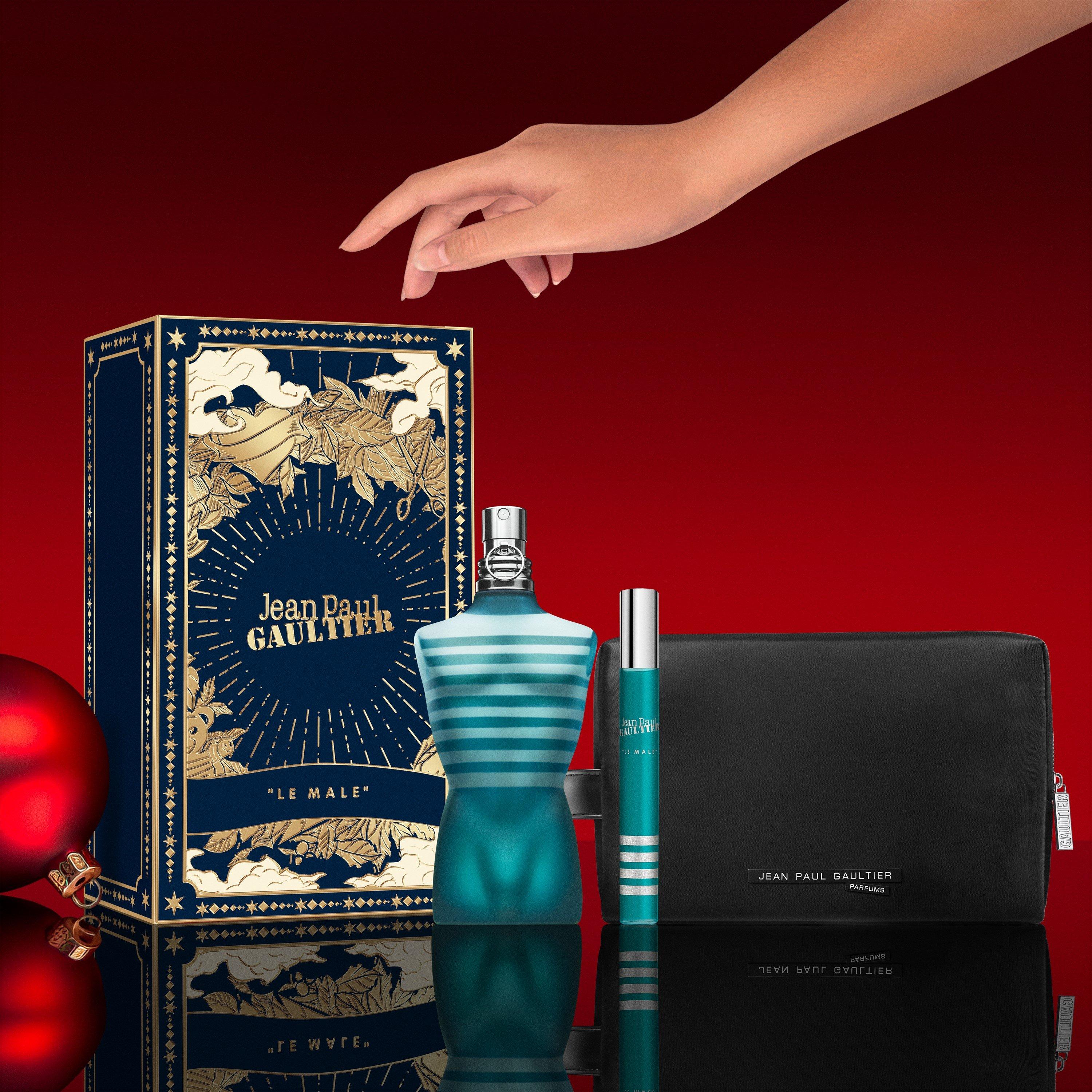 Clear - Jean Paul Gaultier - JPG Set Le Male Eau de Toilette 125 ml + 10 ml + Toiletry Bag - 5