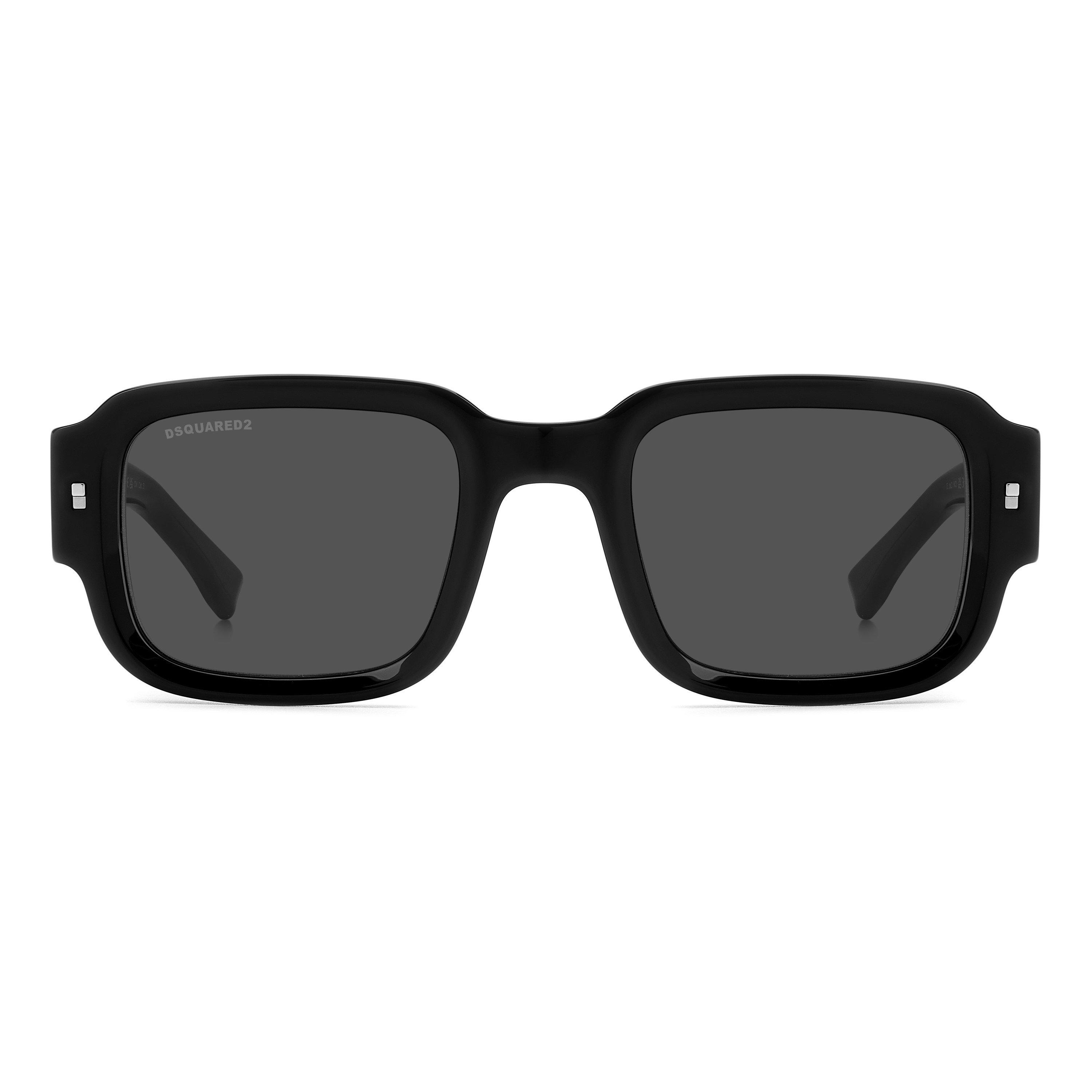 Black - DSquared2 - DSQ Sun Rectangular Sn63 - 2