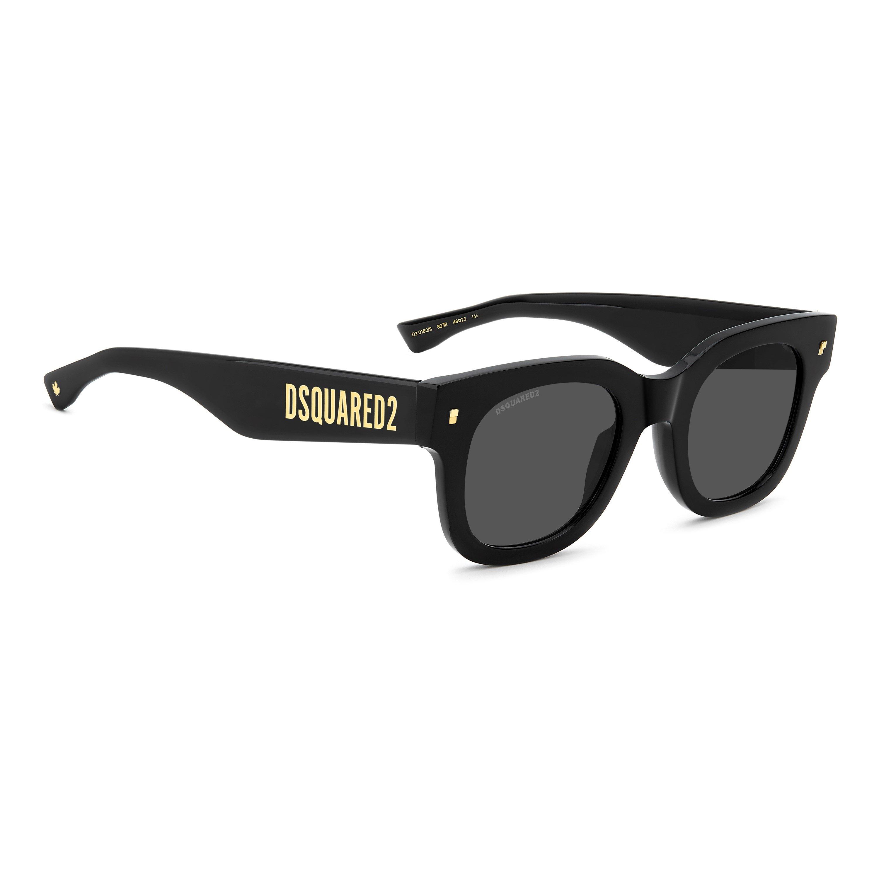 Black - DSquared2 - DSQ Sun Round SunGls Sn63 - 3