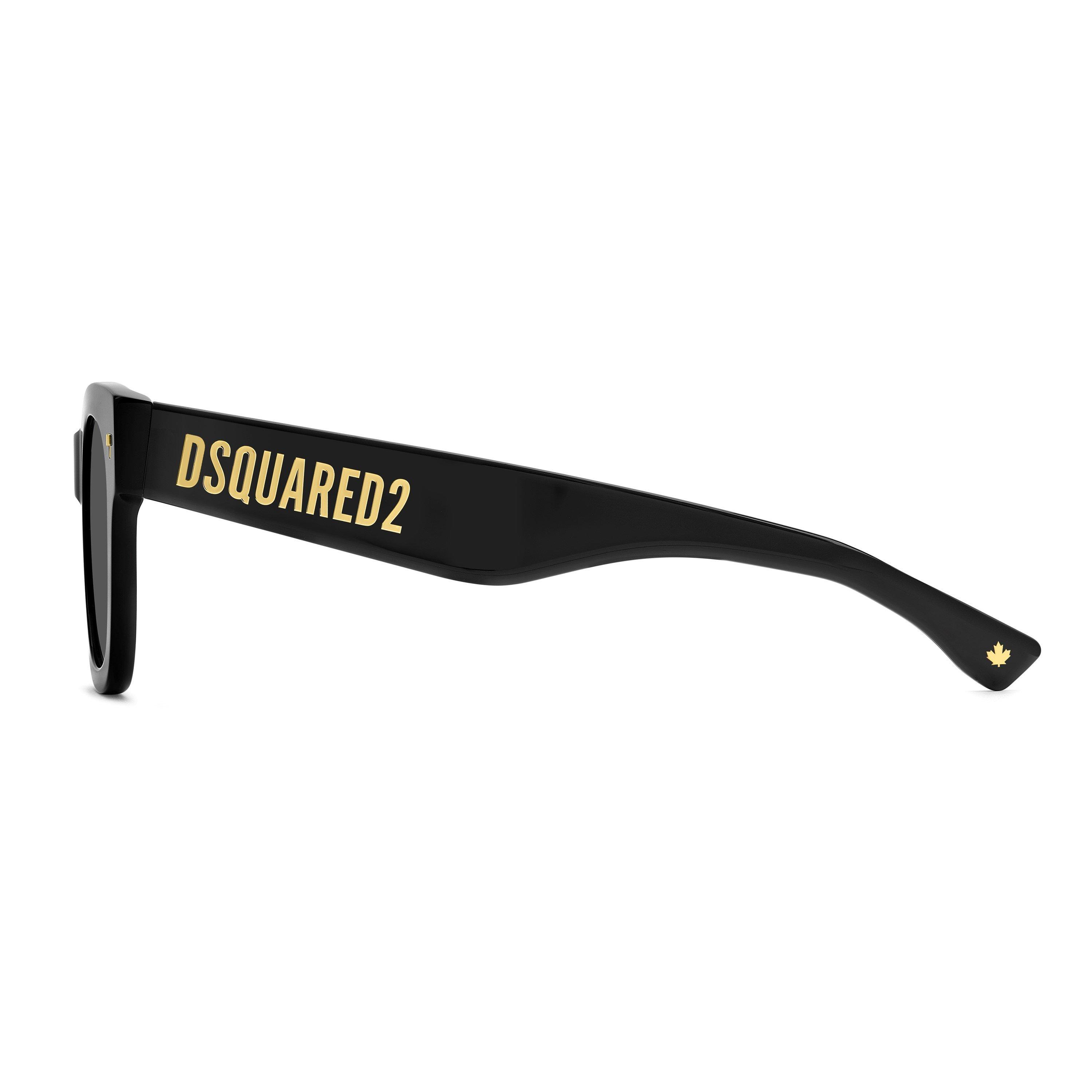 Black - DSquared2 - DSQ Sun Round SunGls Sn63 - 4