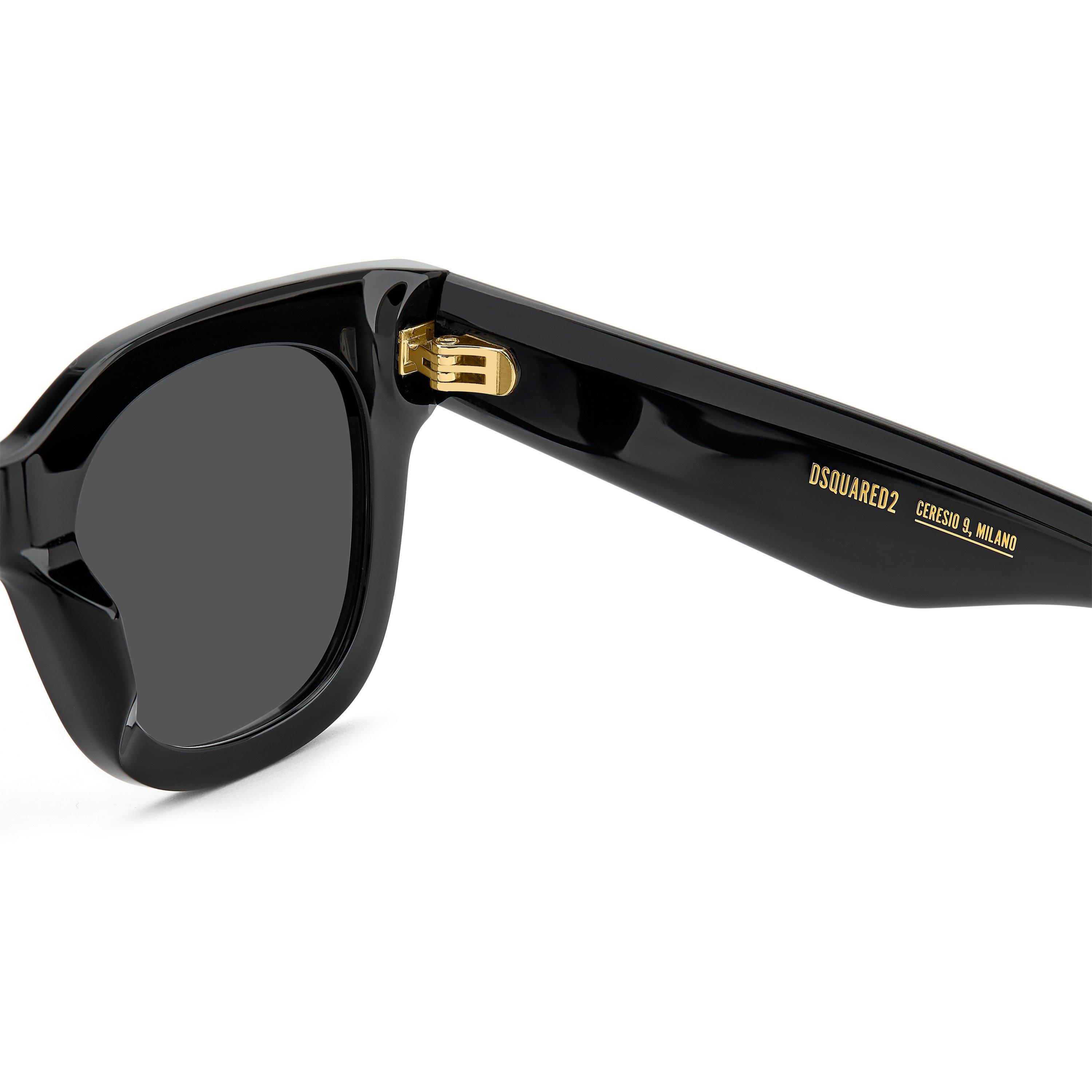 Black - DSquared2 - DSQ Sun Round SunGls Sn63 - 6