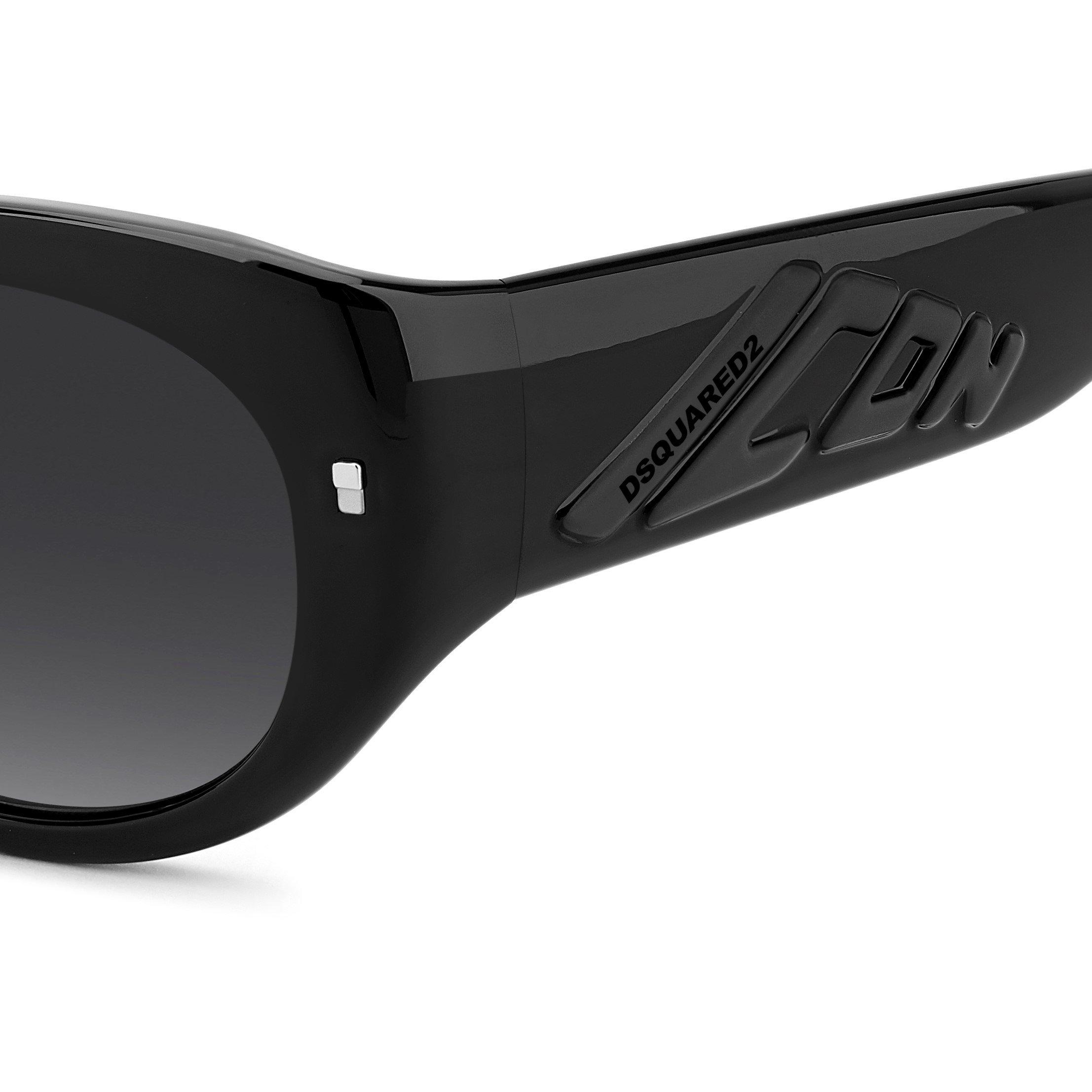 Black - DSquared2 - DSQ Sun Oval SunGls Sn63 - 4