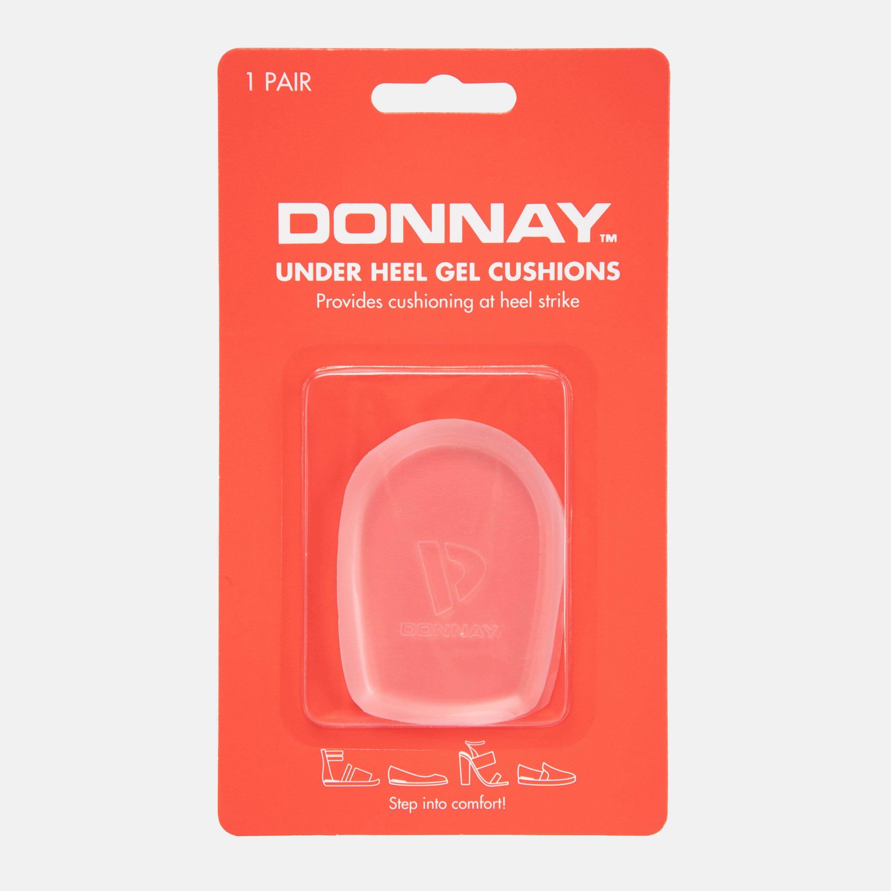 Transparent - Donnay - Adults Heel Cushion Insoles - 4