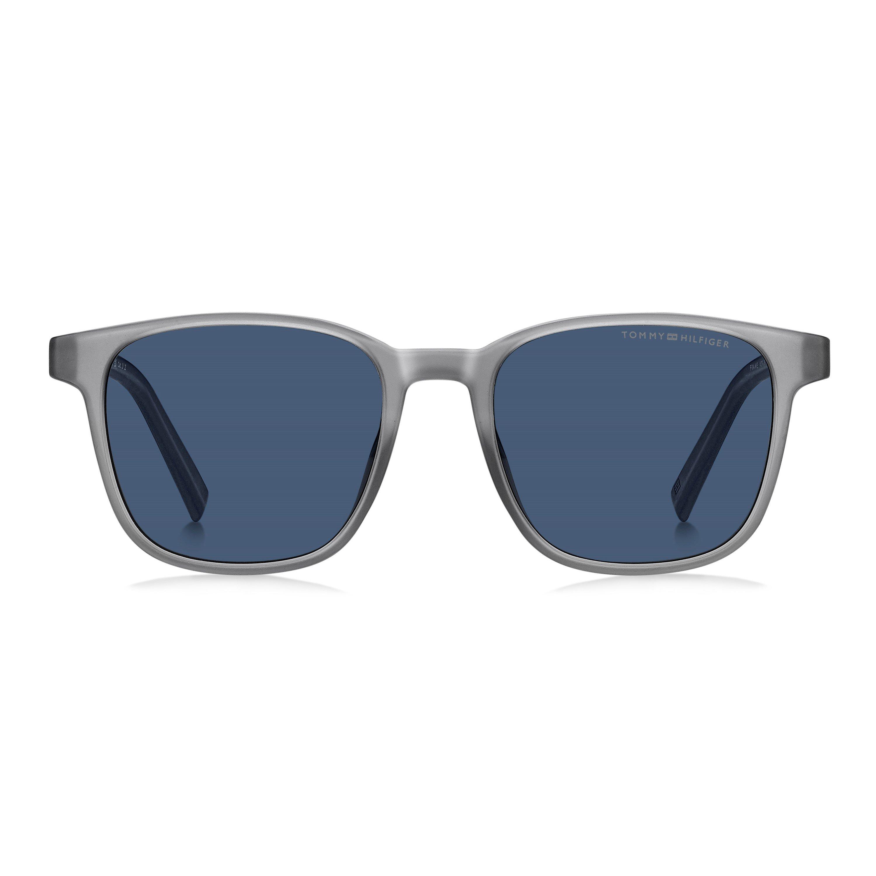 Grey Blue - Tommy Hilfiger - Hil Sun Rectangular Sn63 - 2