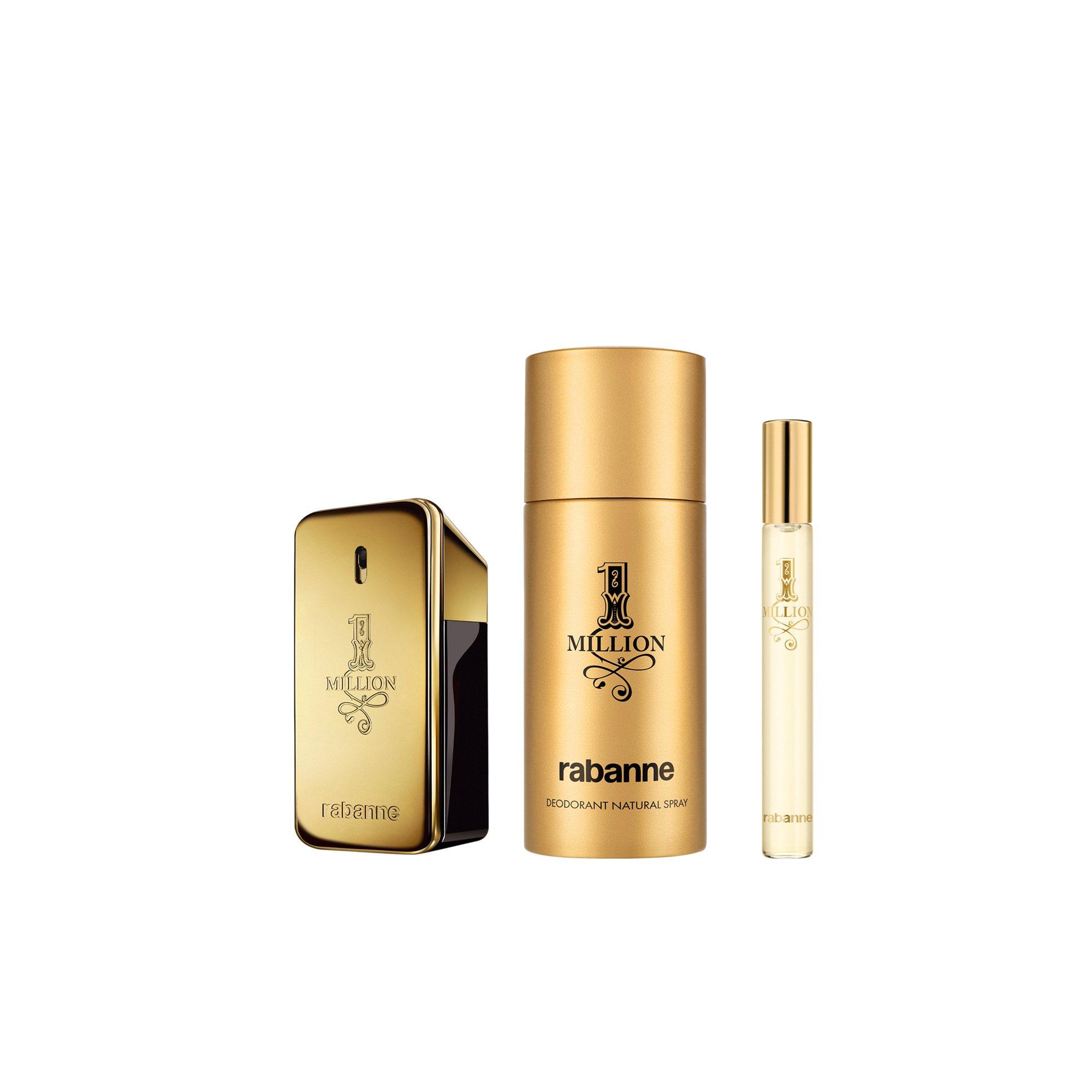 Clear - Rabanne - Rabanne Set 1 Million Eau de Toilette 50 ml + Deodorant 150 ml + Eau de Toilette 10 ml - 2