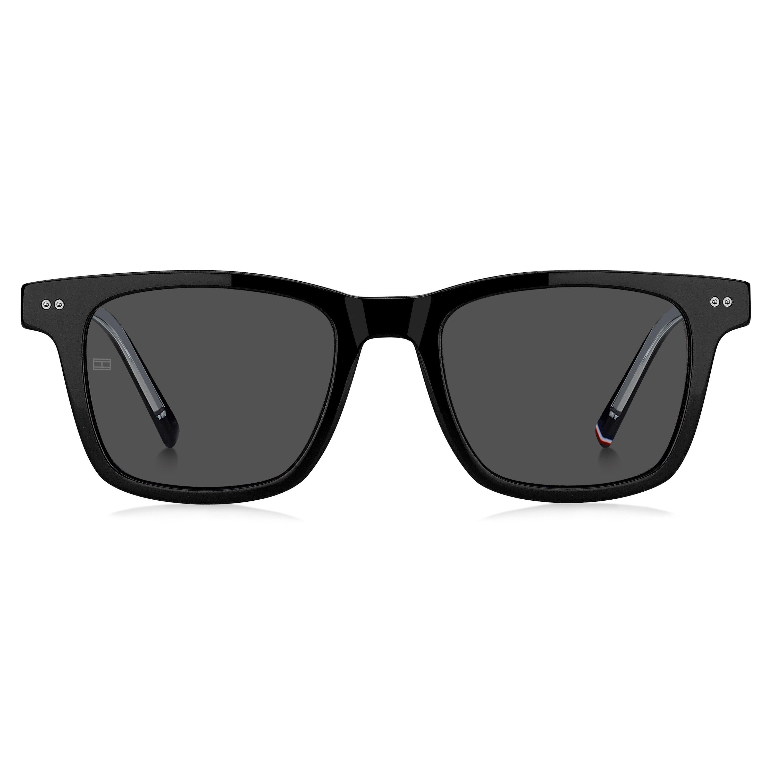 Black - Tommy Hilfiger - Hil Sun Rectangular Sn63 - 2