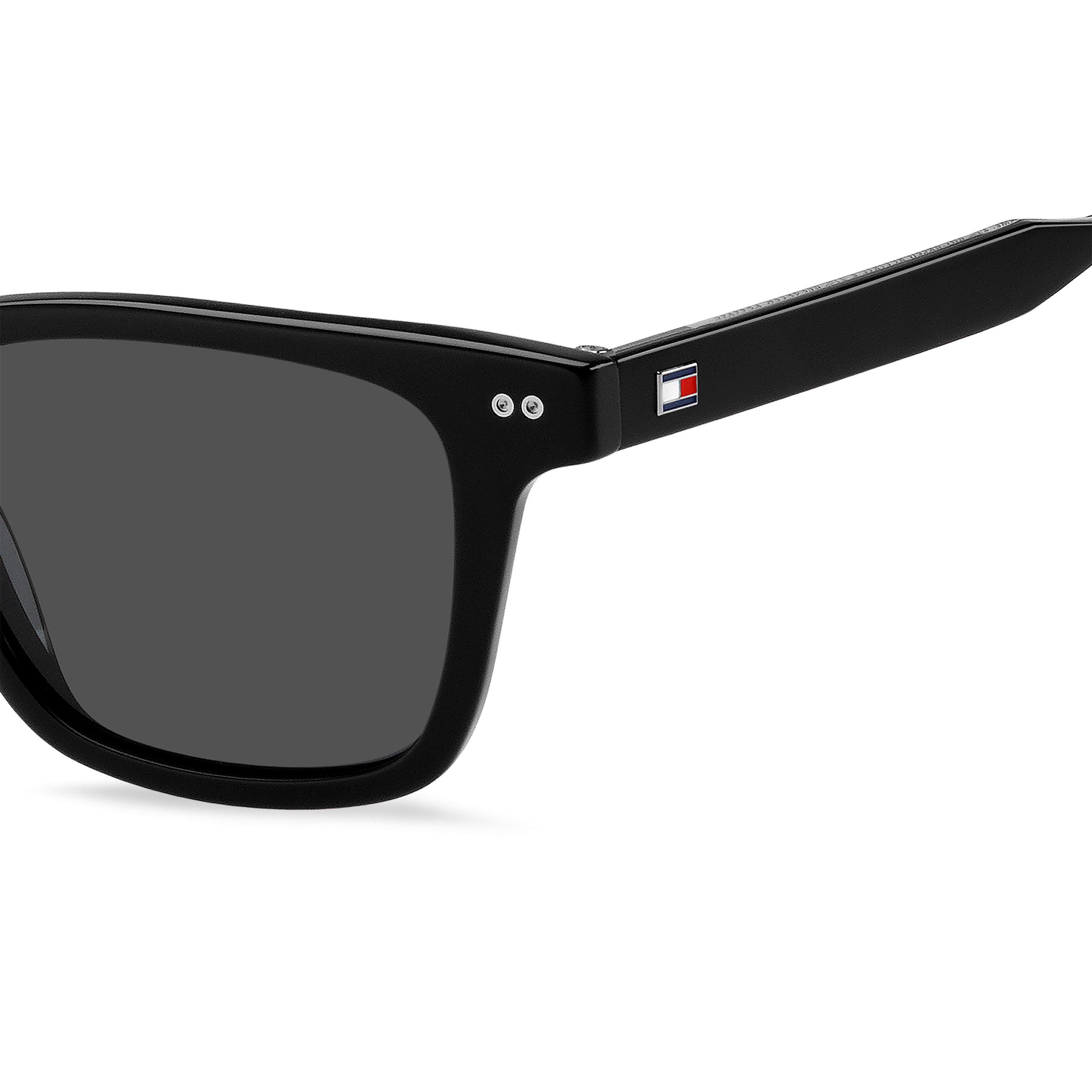Black - Tommy Hilfiger - Hil Sun Rectangular Sn63 - 4