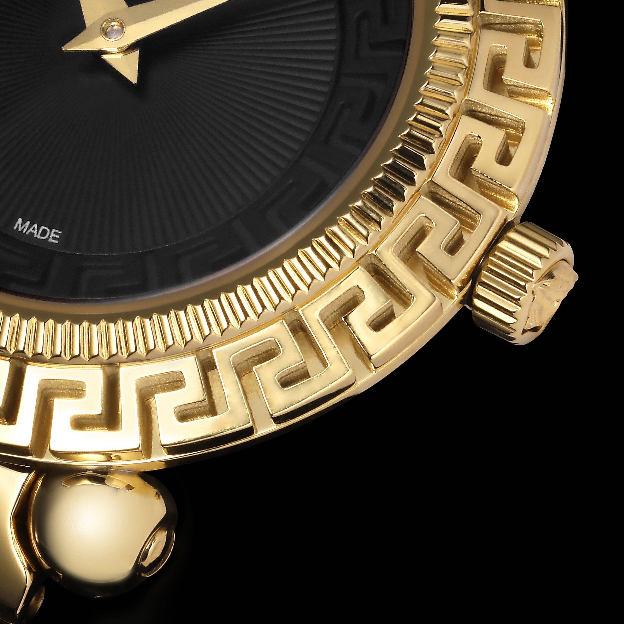 Gold/Black - Versace - Greca Twist Ld00 - 7