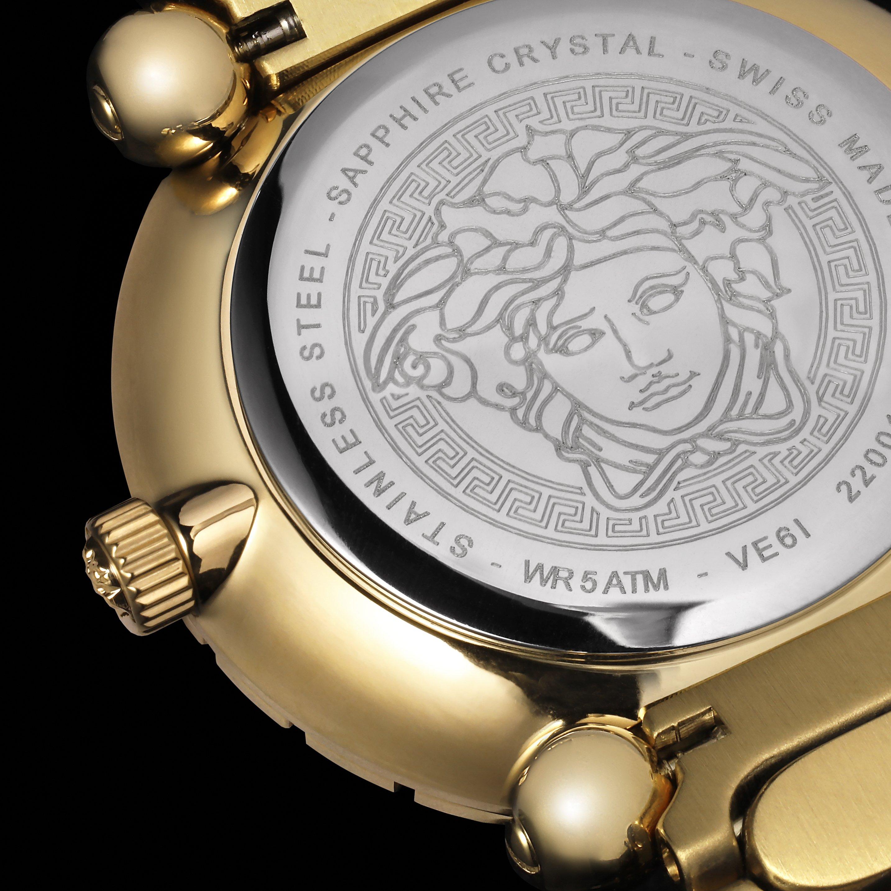 Gold/Black - Versace - Greca Twist Ld00 - 8