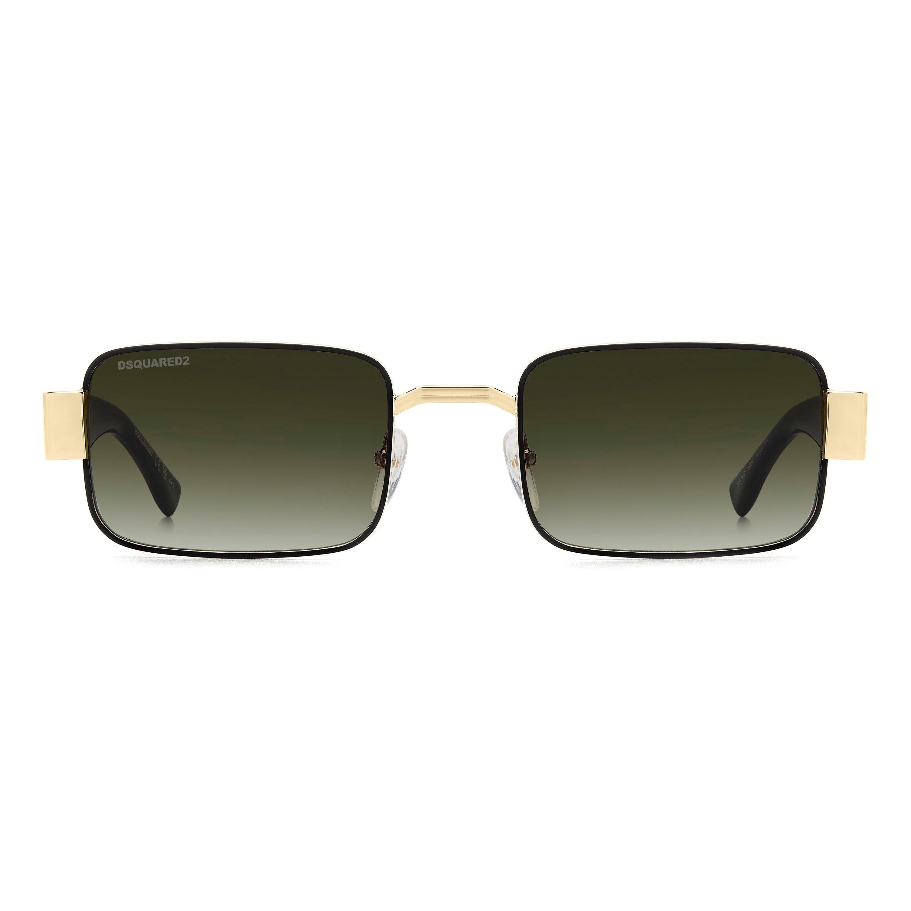 Matte Gold - DSquared2 - DSQ Sun Rectangular Sn63 - 2