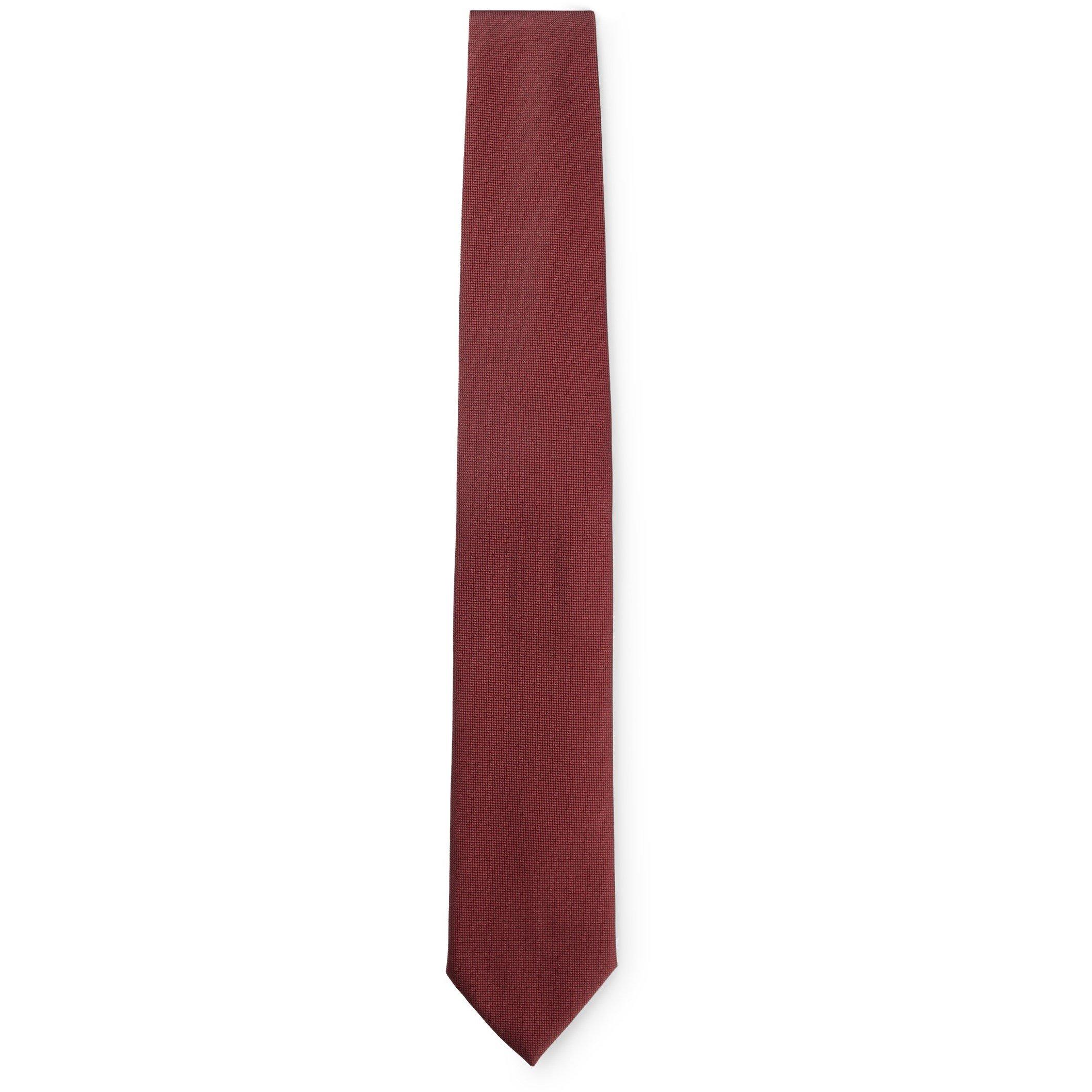 HUGO BOSS TIE CRAVATTA 100 % SILK SETA Italy classic rosso HUGO BOSS TIE CRAVATTA 100 % SILK SETA Italy classic rosso