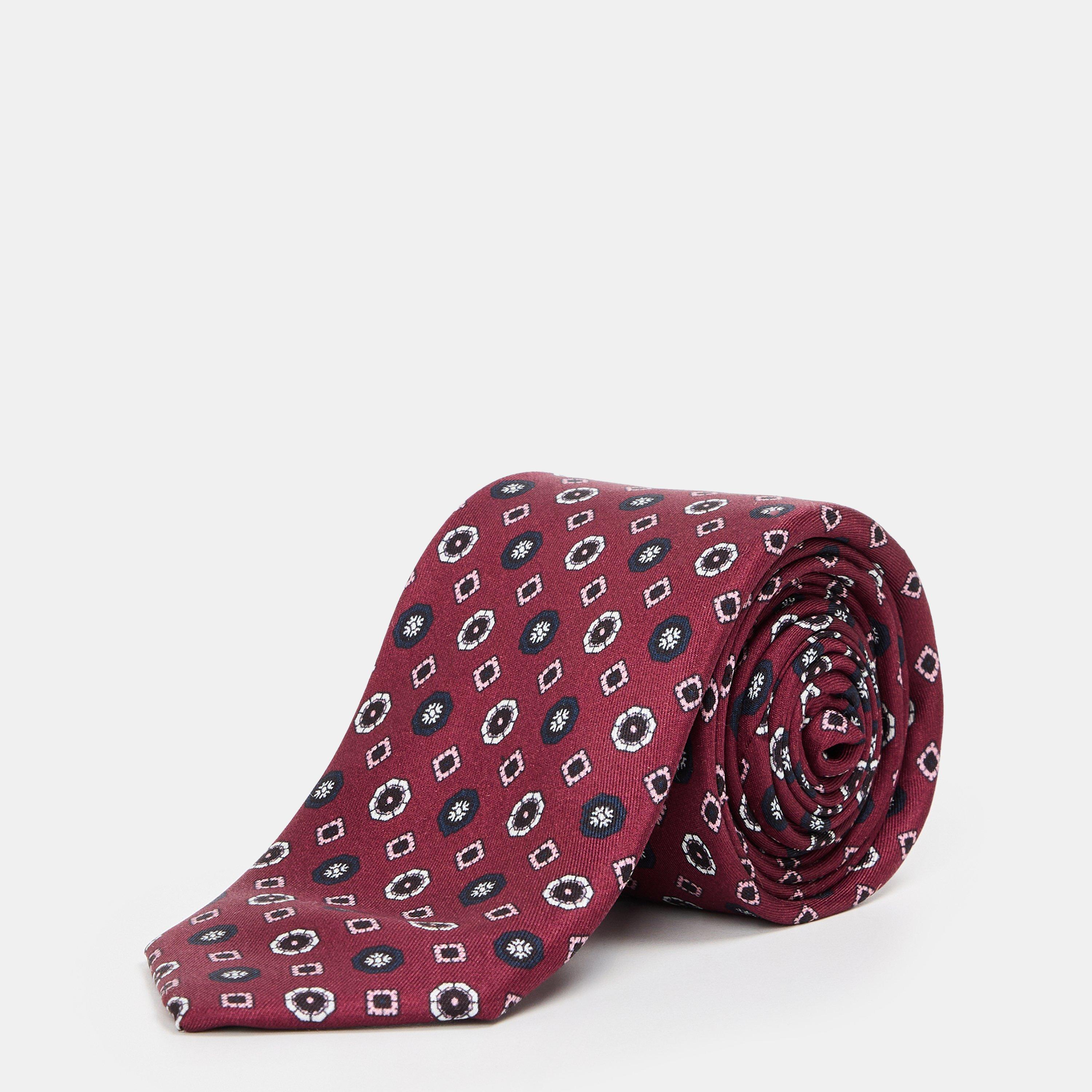 Boss Men's 6cm Tie - Dark Red