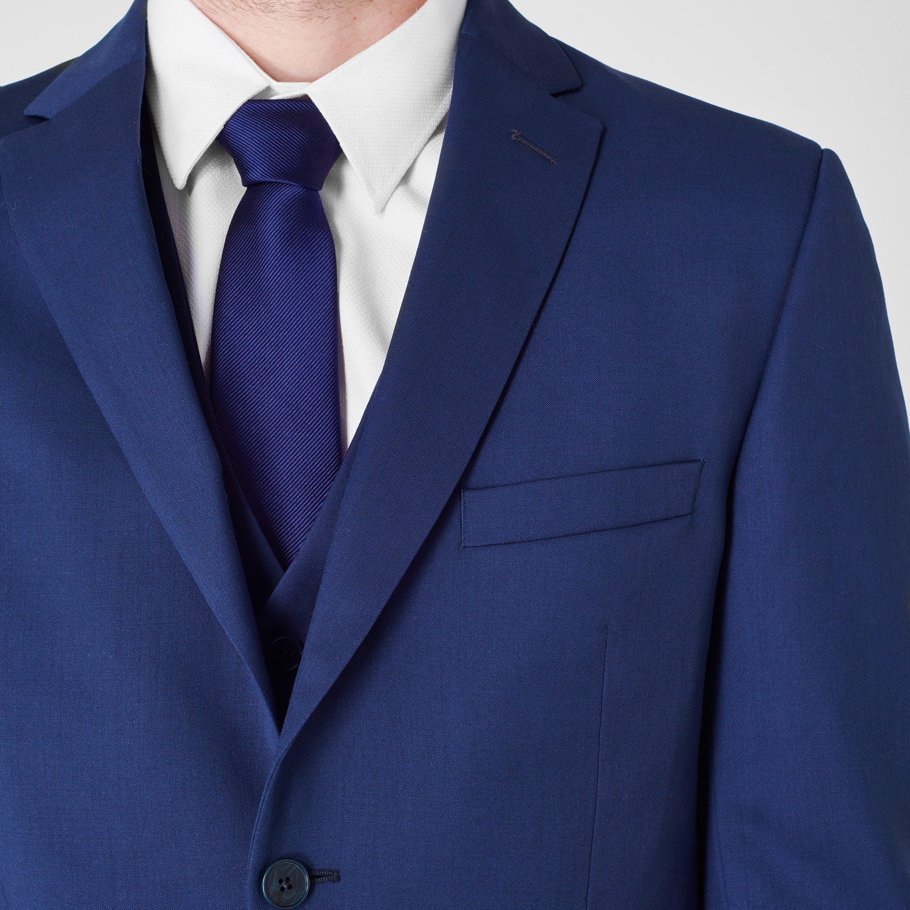 Navy - Haines and Bonner - Silk Tie - 2