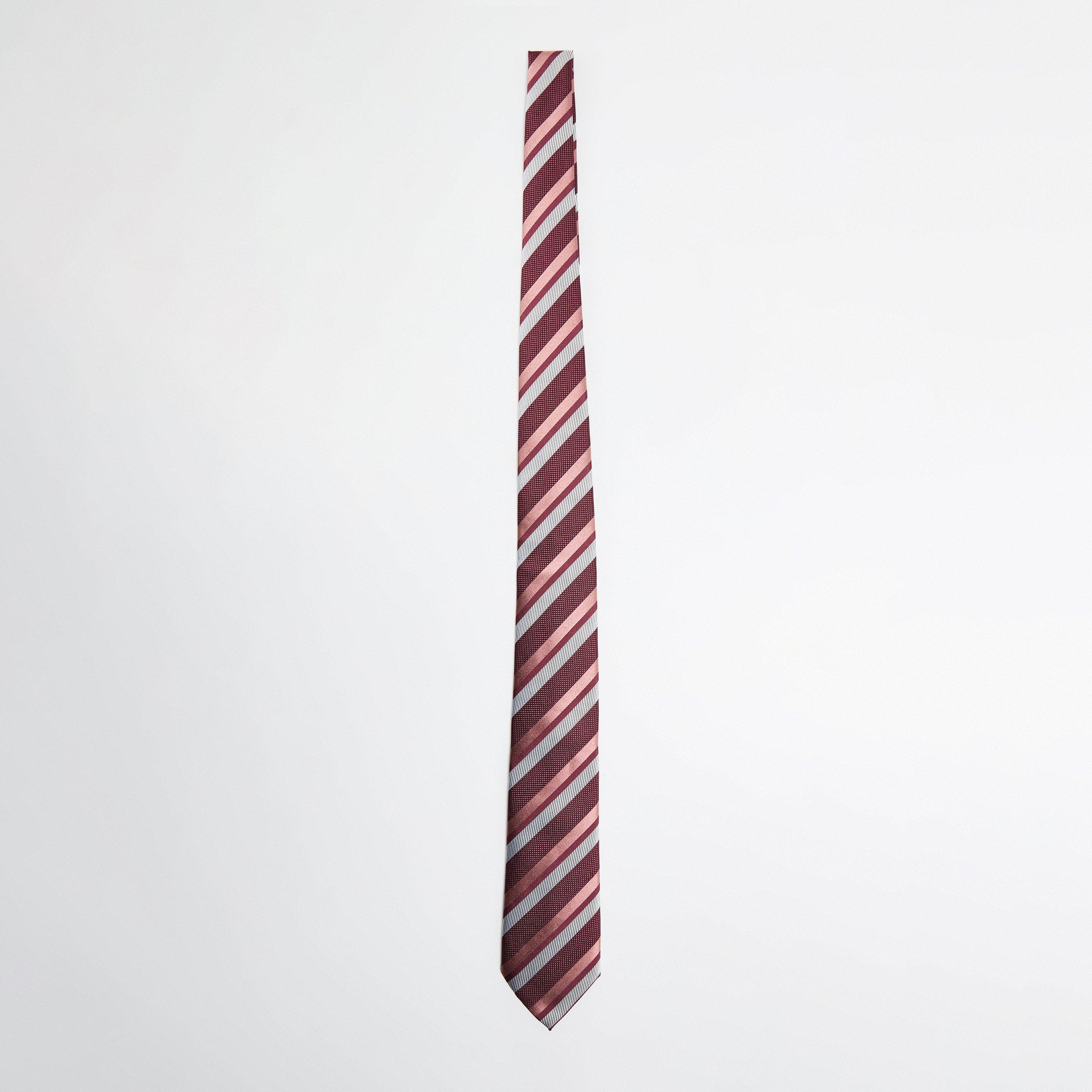Open Pink - Boss - Men's 7.5cm Tie - 2