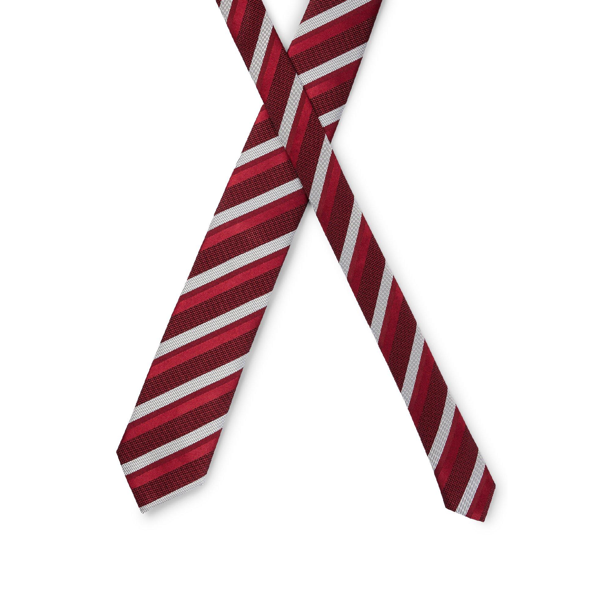 Dark Red - Boss - Boss H-Tie 7,5 Cm-222 10262434 01 - 3