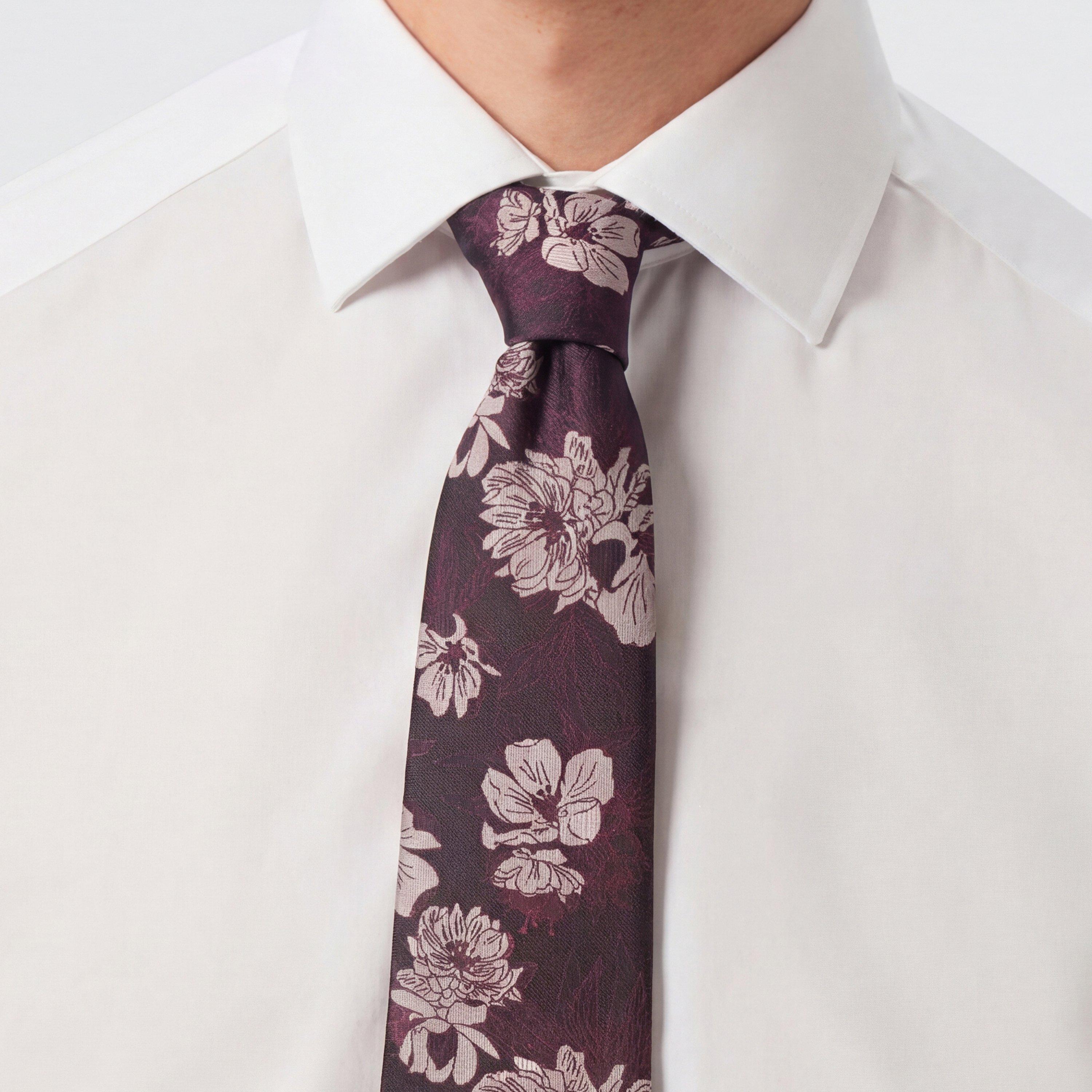 Mulberry - Twisted Tailor - Rafe Floral Tie - 3