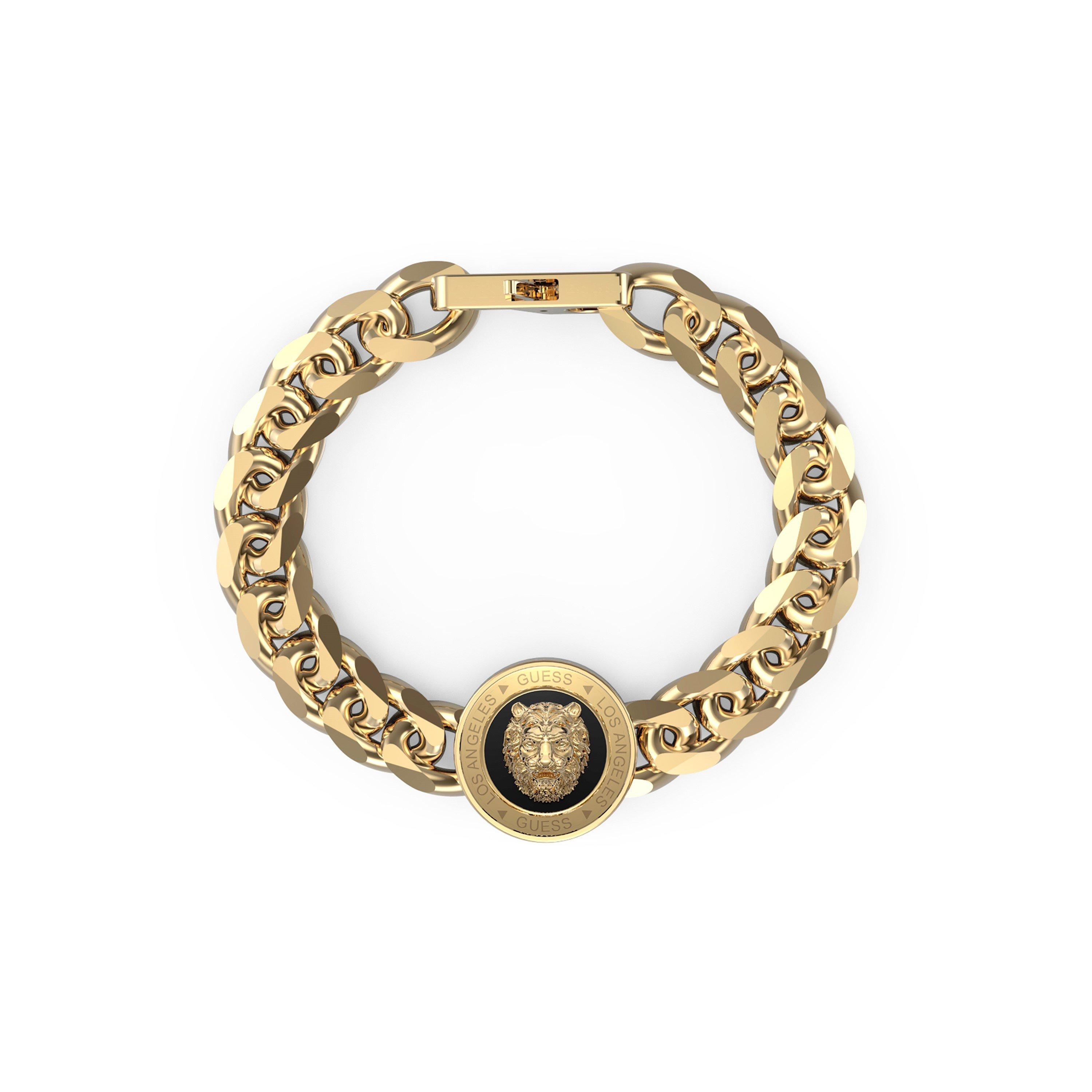Guess Men's Lion King Chain Bracelets - Metallics