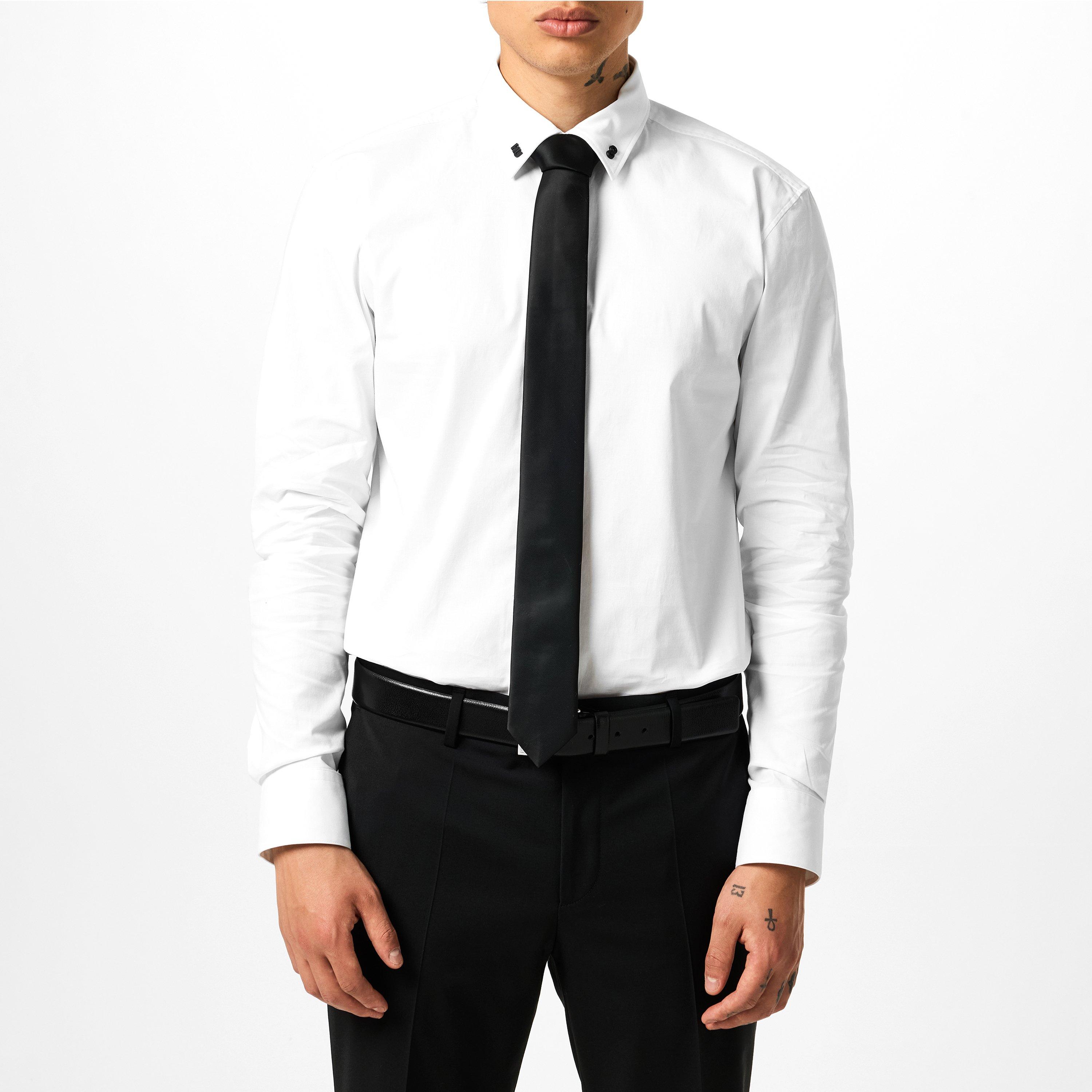 Black 001 - Hugo - 6 cm Tie - 3