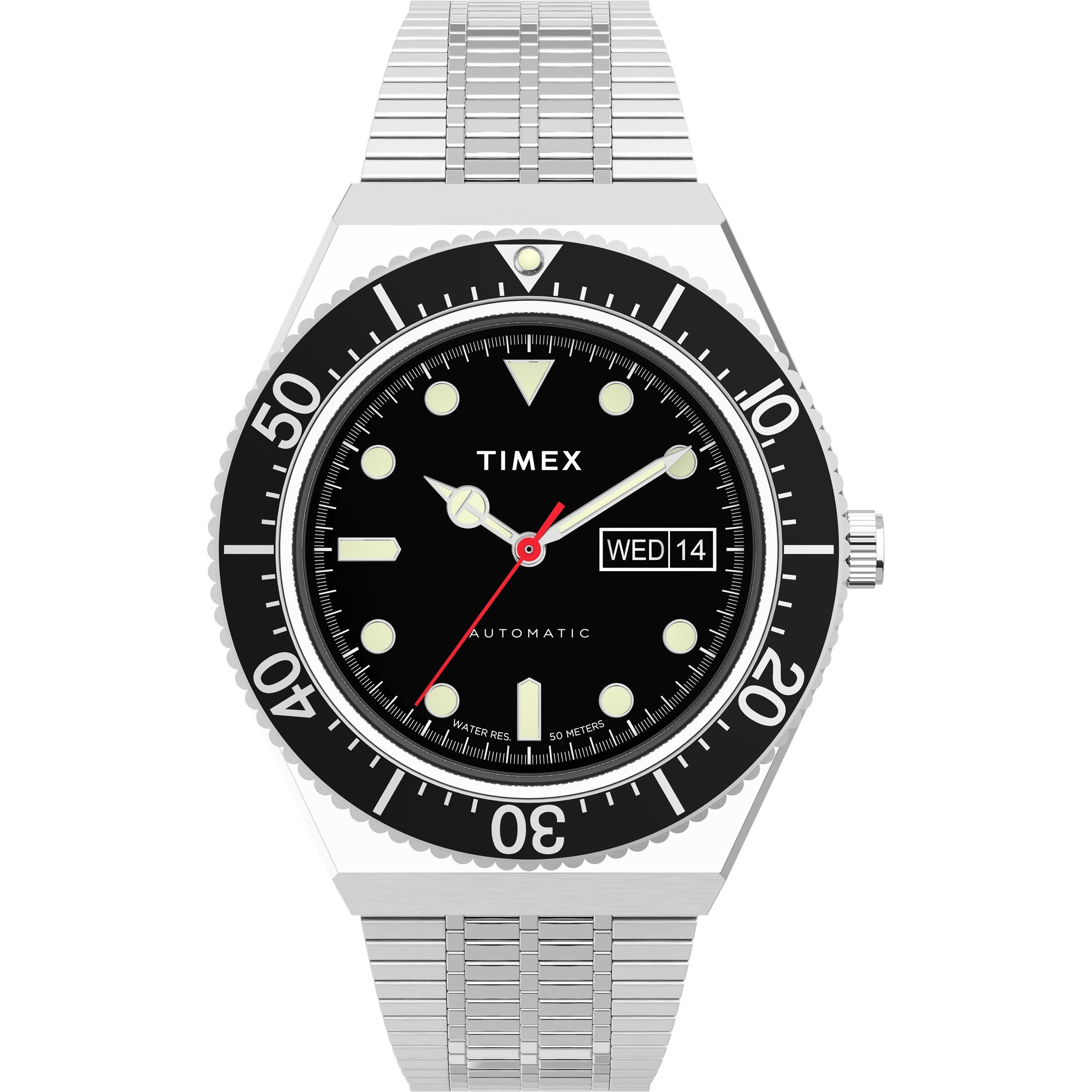 Timex Men's Quartz Analogue Watch - Black/Steel