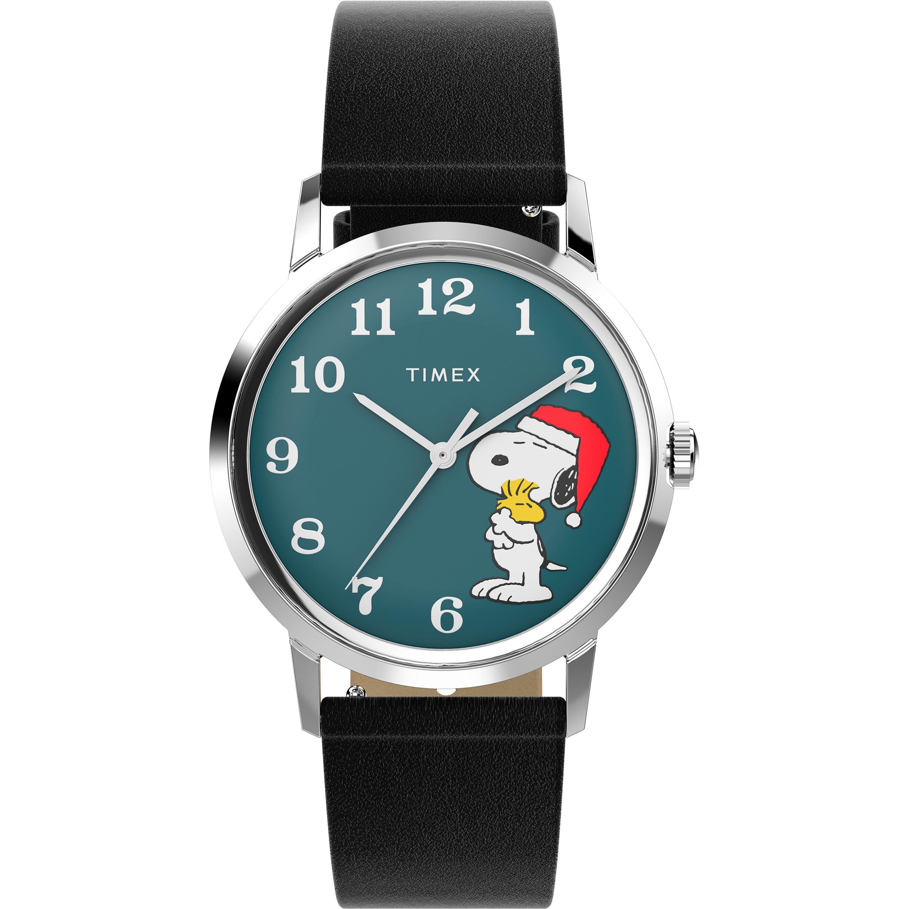 Timex Adults Marlin 54 Analogue Quartz Watch - Green/Steel