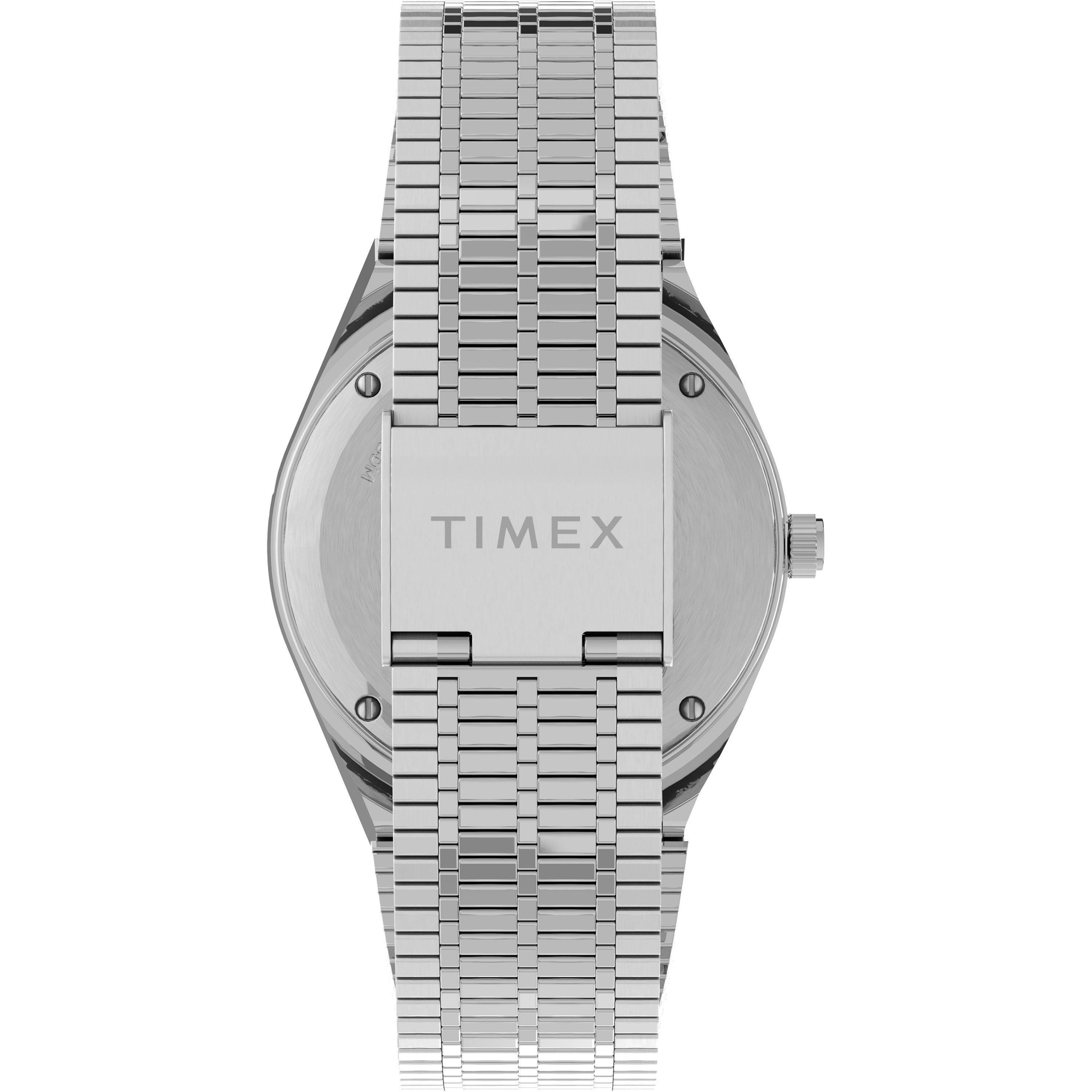 Blau/Stahl - Timex - Men's Water Resistant Analogue Quartz Watch - 3