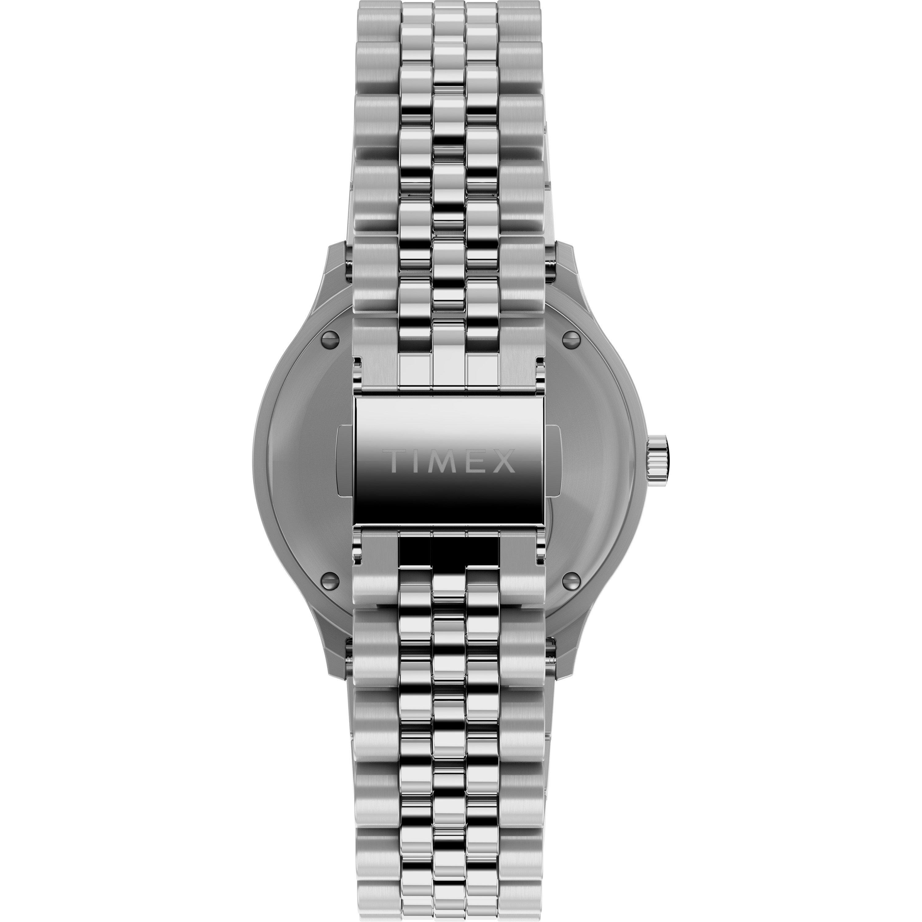 Grey/Steel - Timex - Men's Analogue Quartz Watch - 3