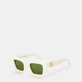 Off White Men's Square Sunglasses, Square Design