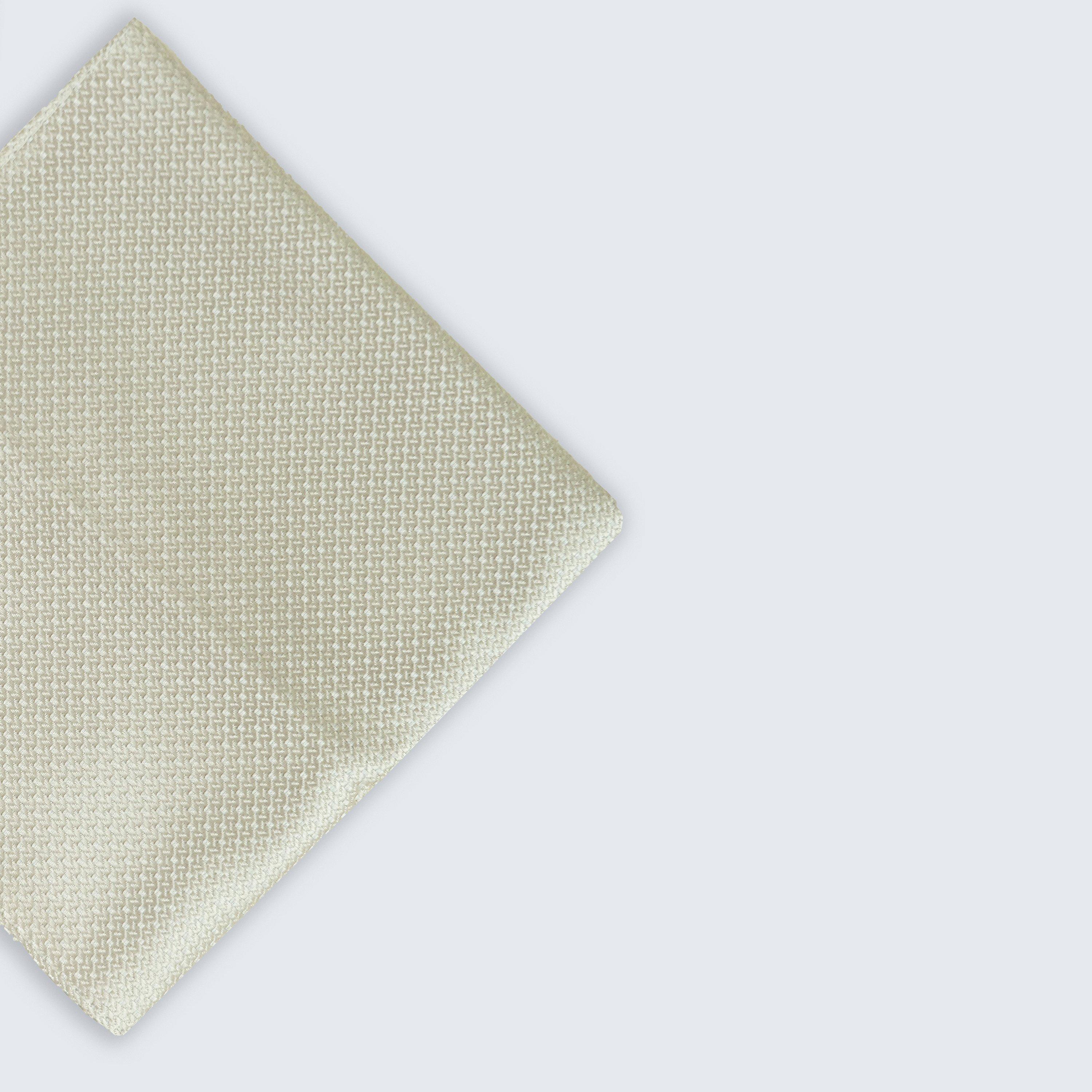 Ecru - Twisted Tailor - Miles Texture Tie - 3