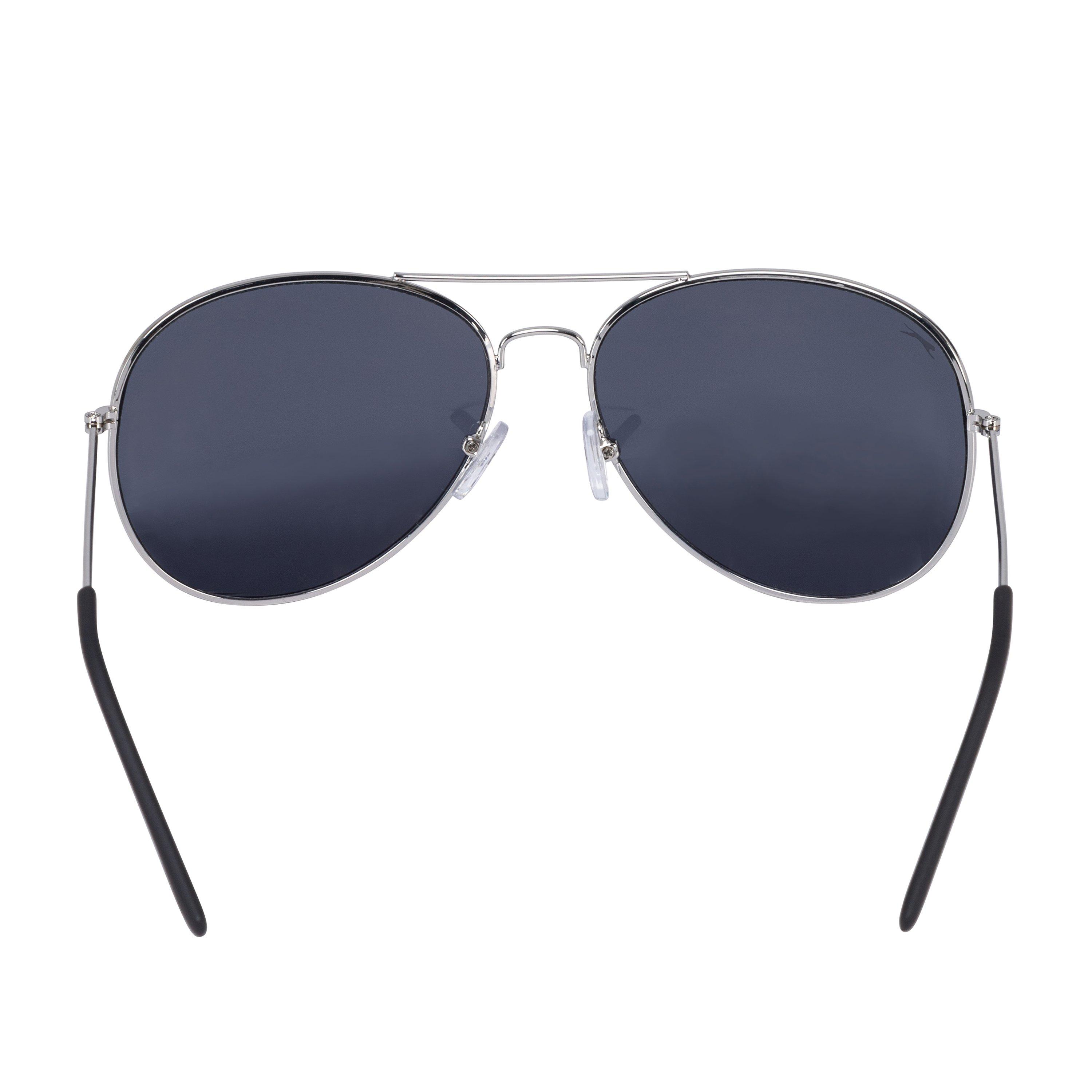 Nero/Argento - Slazenger - Aviator Sunglasses Mens - 4
