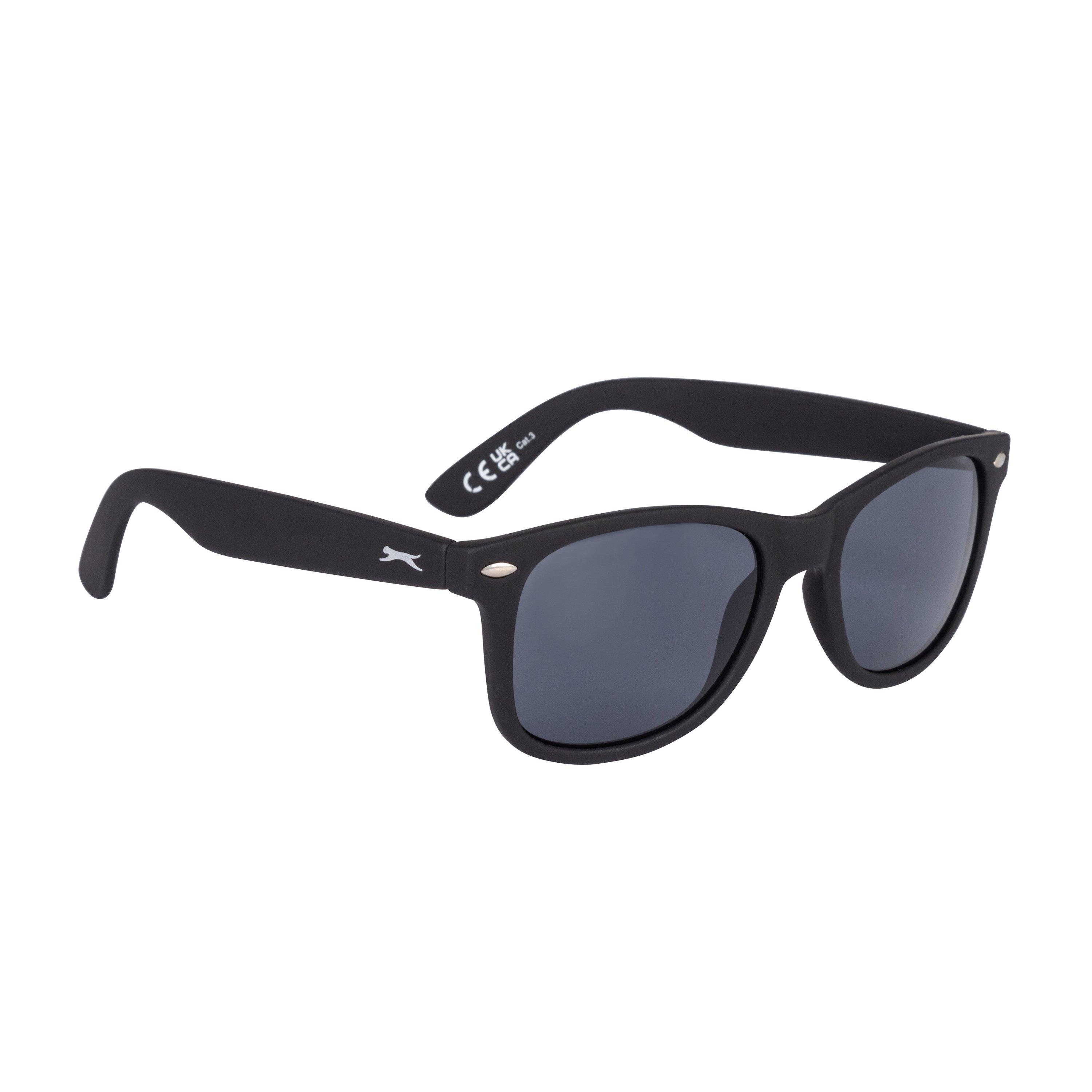 Zwart/Grijs - Slazenger - Wayfarer Sunglasses Mens - 2