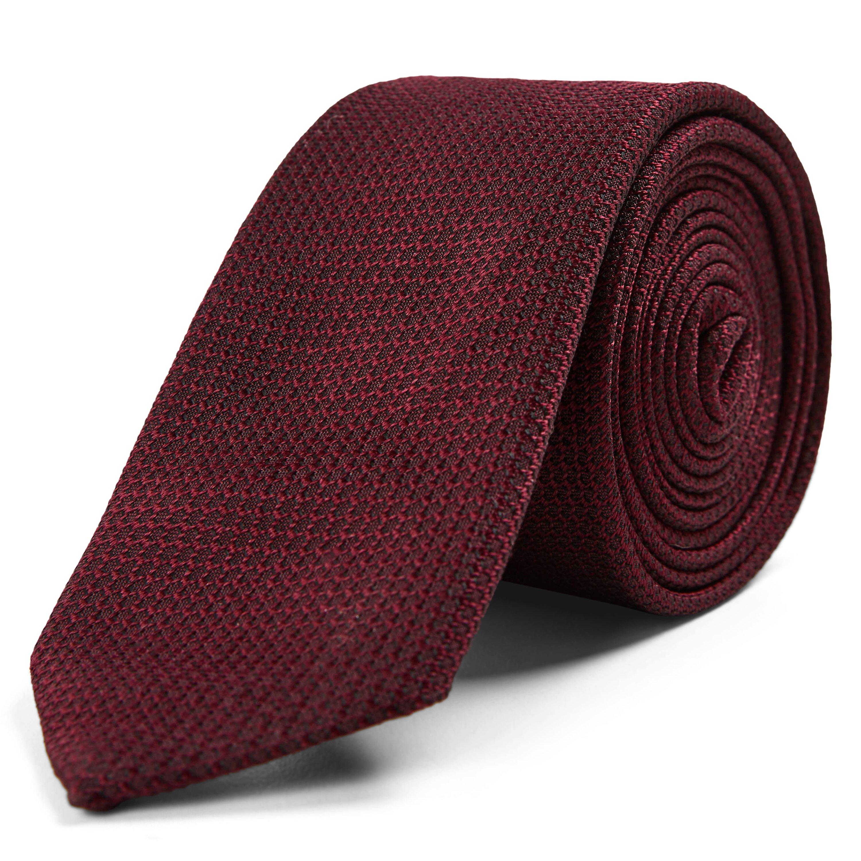 Boss Men's H-TIE 6cm Tie - Dark Red