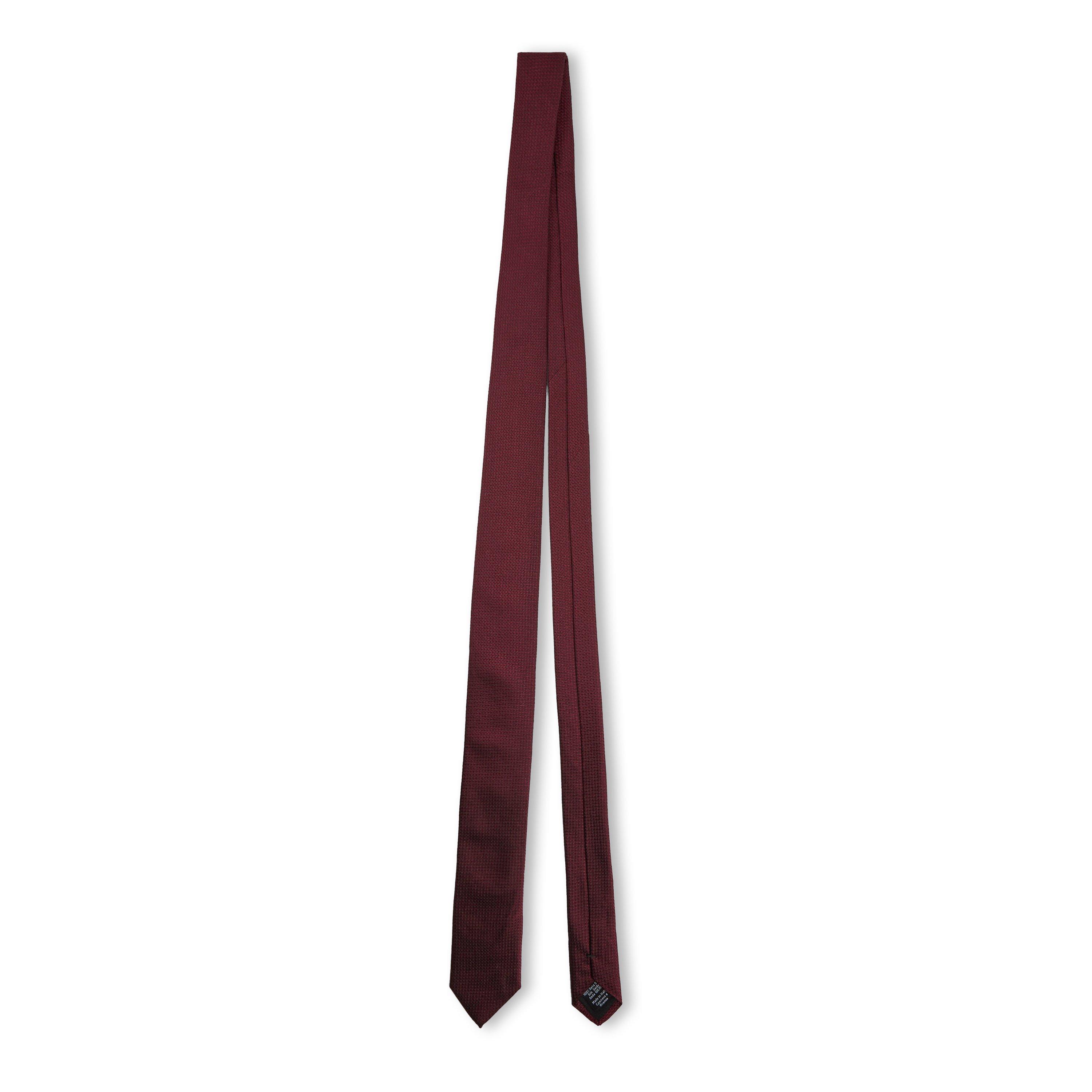 Dark Red - Boss - Men's H-TIE 6cm Tie - 2