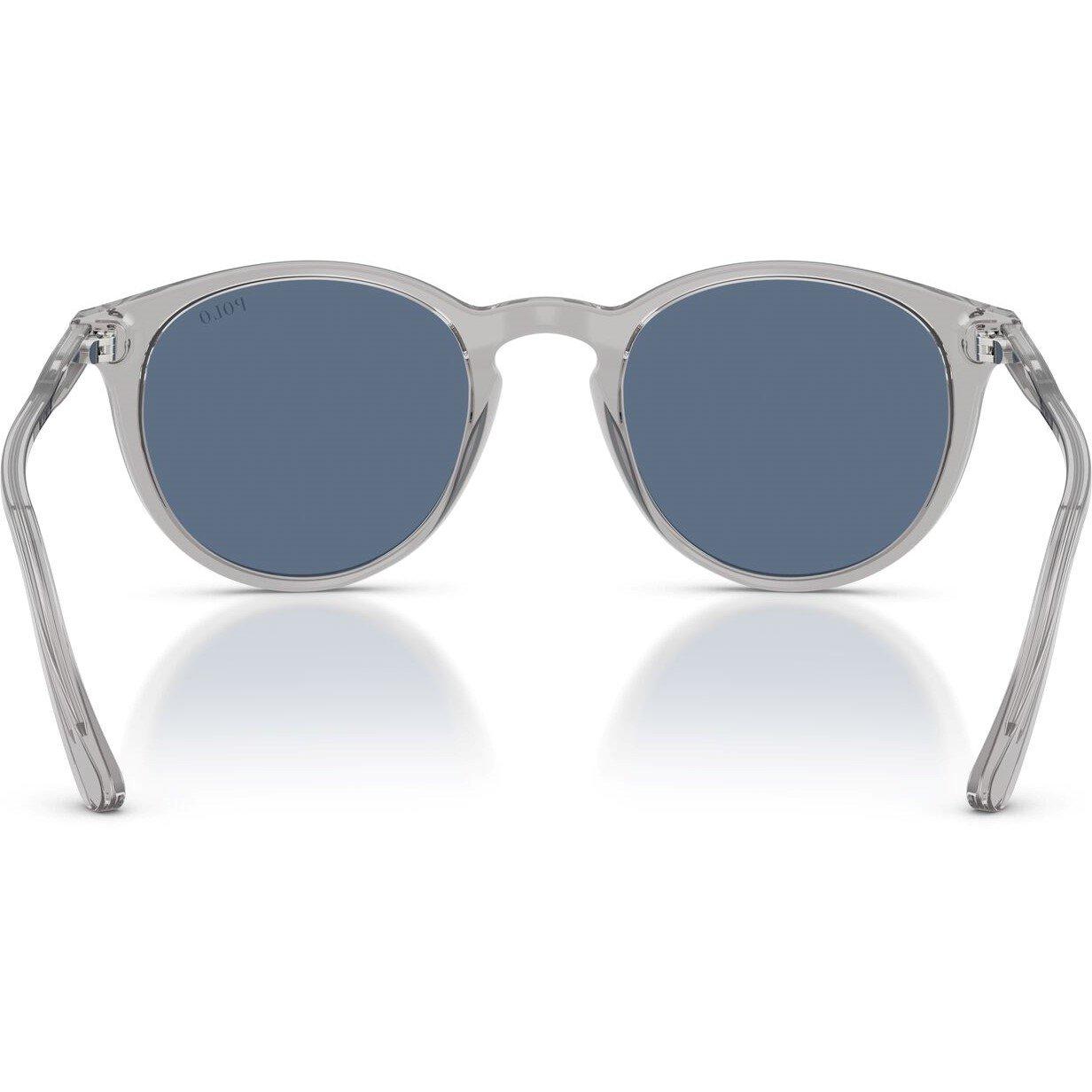 Grey - Polo Ralph Lauren - Shiny Semi Trasp Grey 0ph4110 Phantom Sunglasses - 3