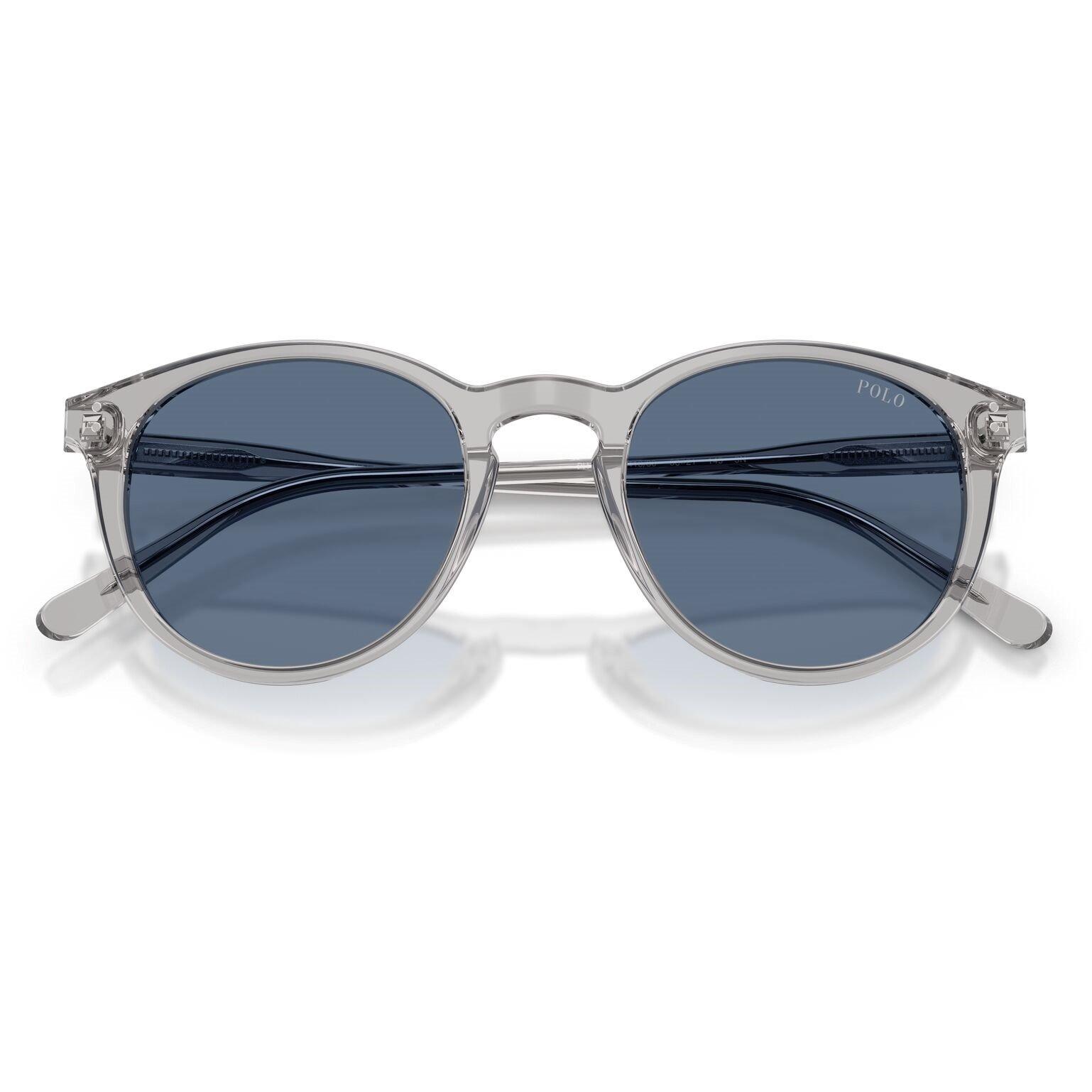 Grey - Polo Ralph Lauren - Shiny Semi Trasp Grey 0ph4110 Phantom Sunglasses - 4