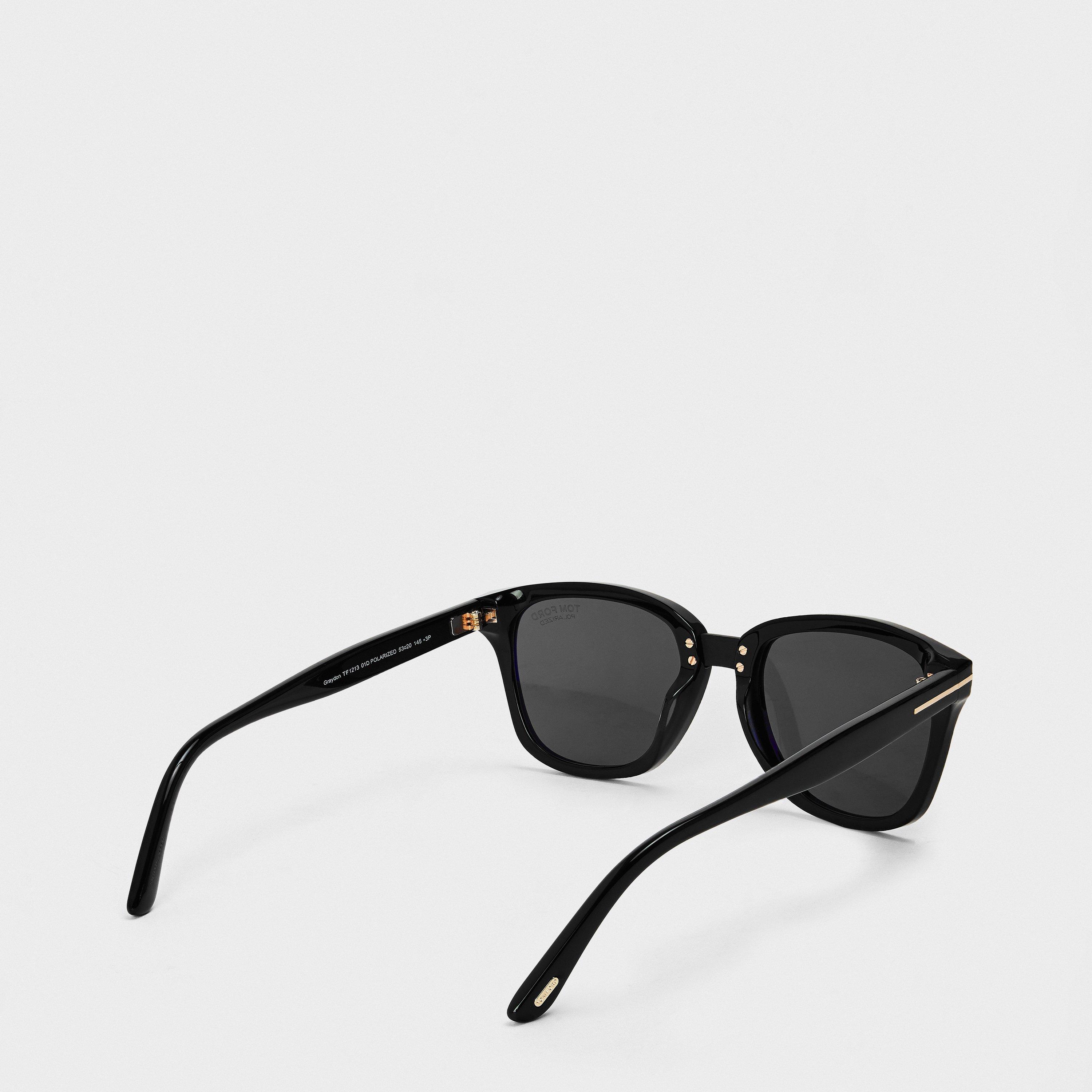 Black - Tom Ford - Men's Classic Wayfarer Sunglass - 2