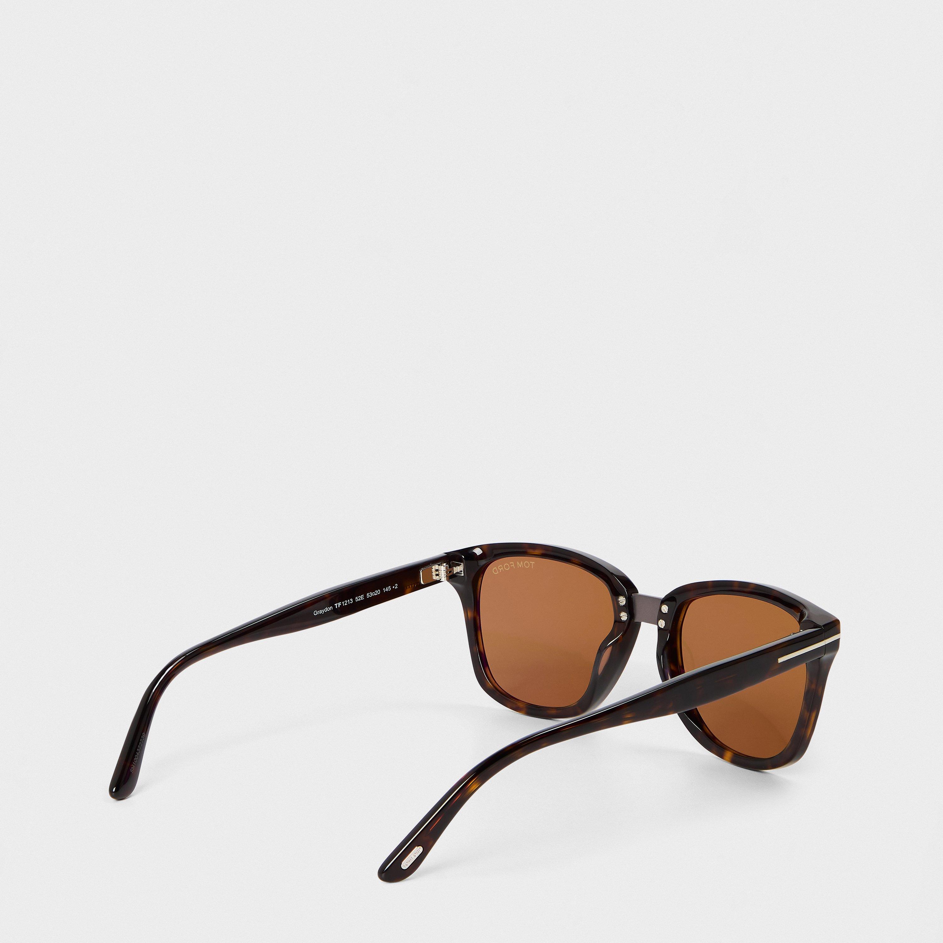 Havana - Tom Ford - Mens Graydon TF1213 Sunglasses - 2