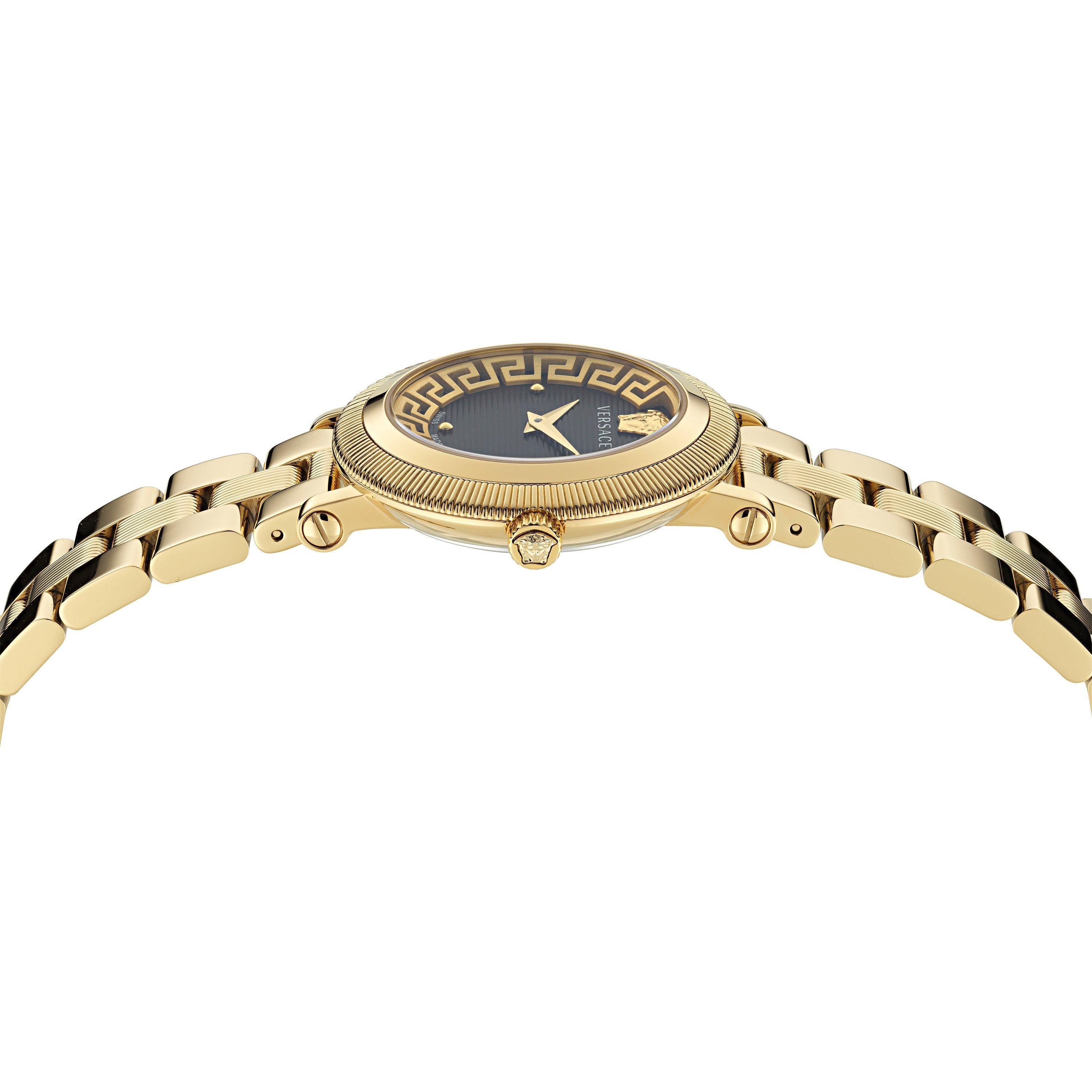 Black/Gold - Versace - Greca Flourish Watch - 3