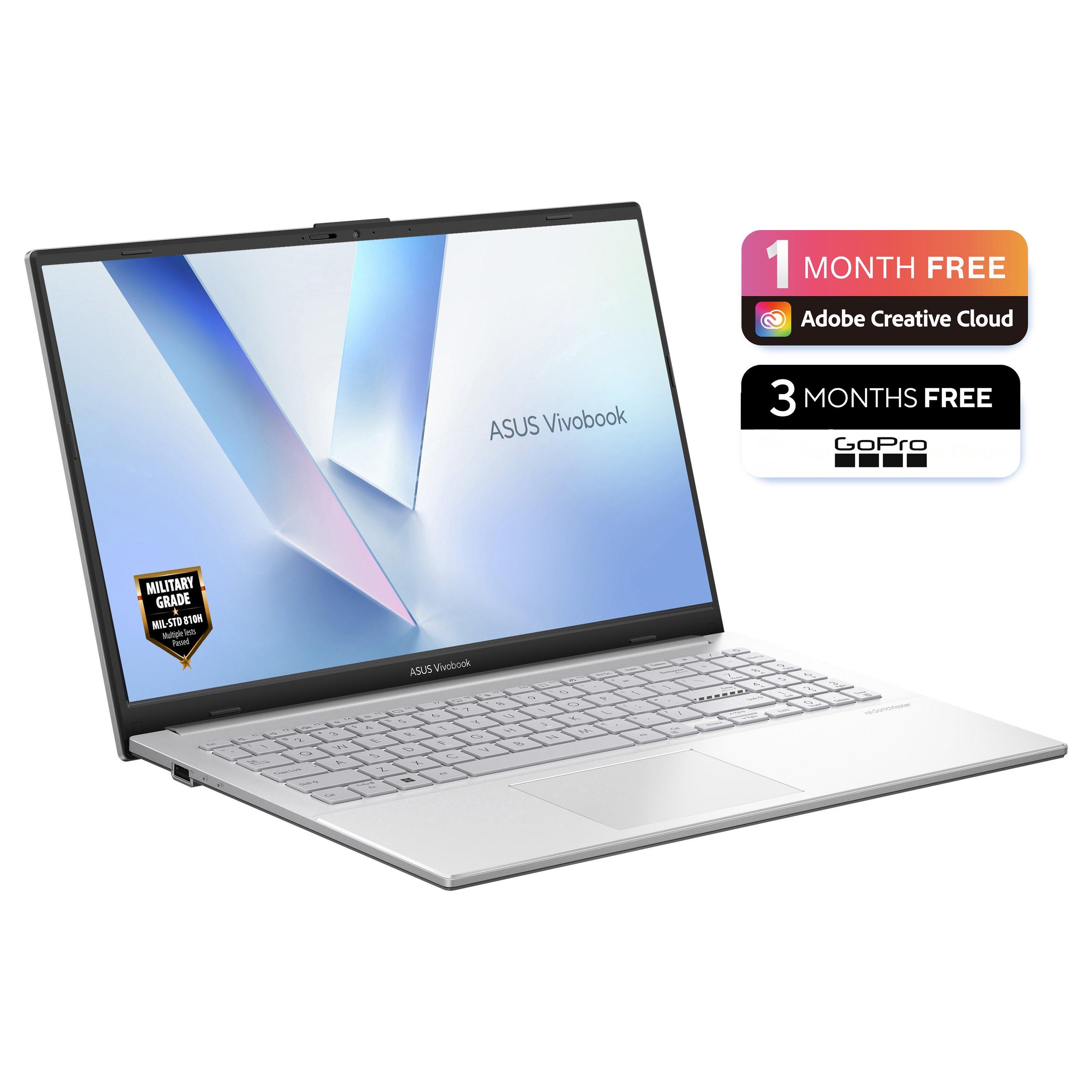 Argent - ASUS - ASUS Vivobook Go 15 15.6 FHD Laptop - Ryzen 5 40 8GB RAM 256GB SSD Windows 11 Home - 2
