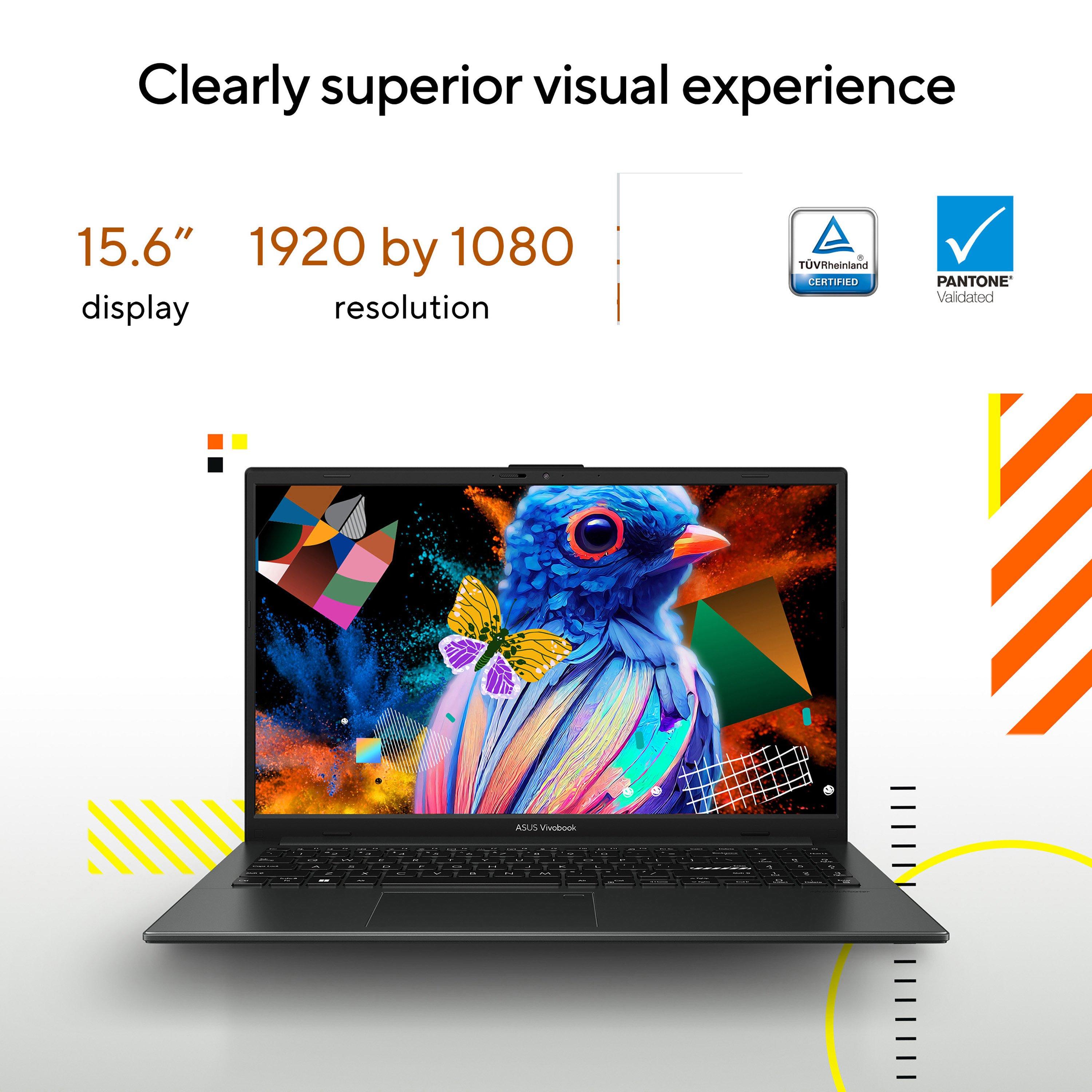 Argent - ASUS - ASUS Vivobook Go 15 15.6 FHD Laptop - Ryzen 5 40 8GB RAM 256GB SSD Windows 11 Home - 4