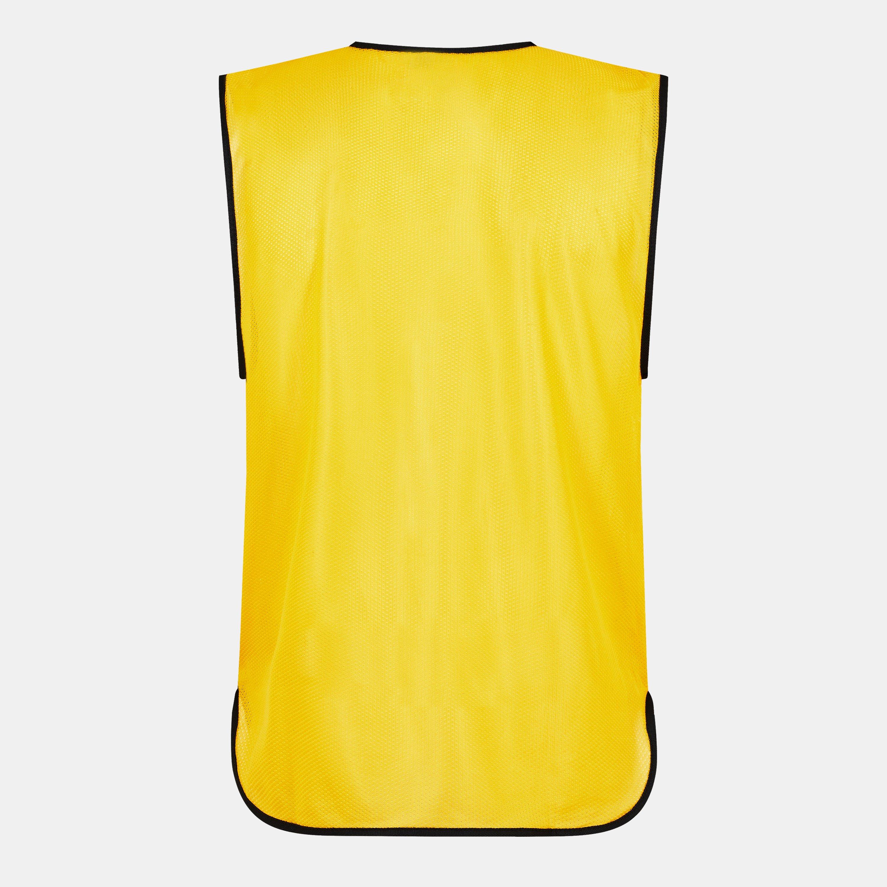 Geel/Zwart - Mitre - Adults Pro Train Football Bibs - 2
